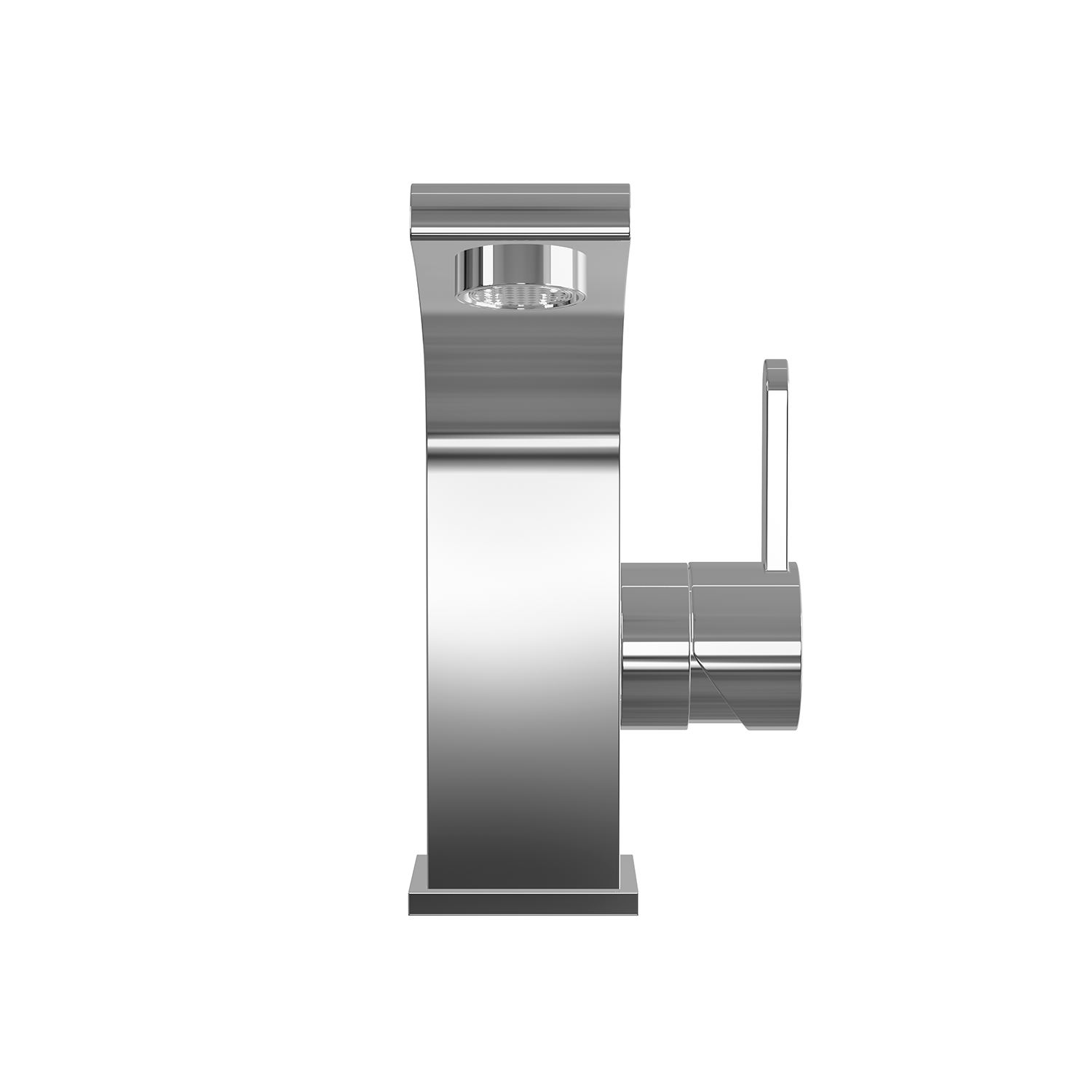 DAX Single Handle Bathroom Faucet, Brass Body, Chrome Finish, 3-15/16 x 5-15/16 Inches (DAX-8260-CR)