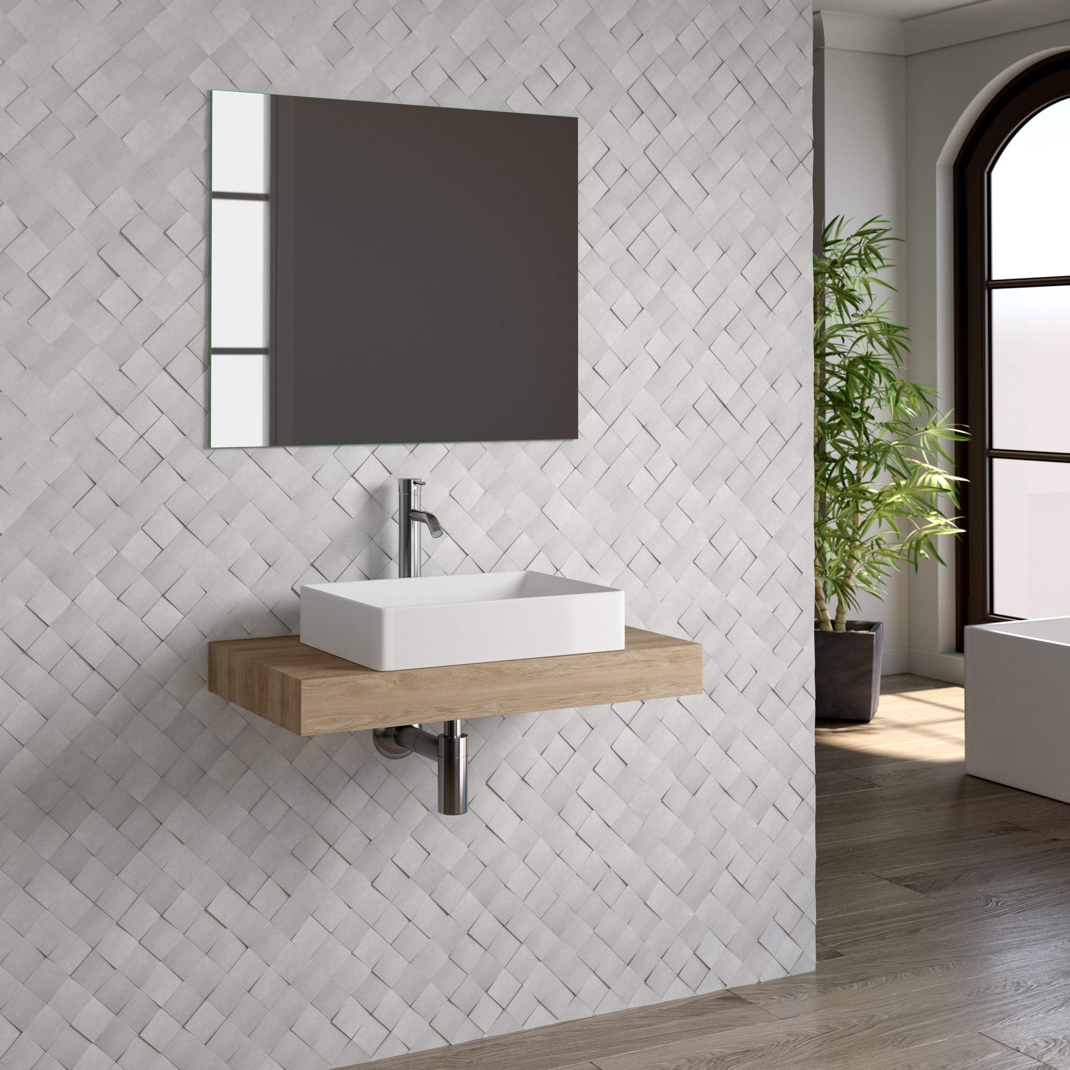 DAX Bayside Single Counter Vanity Top