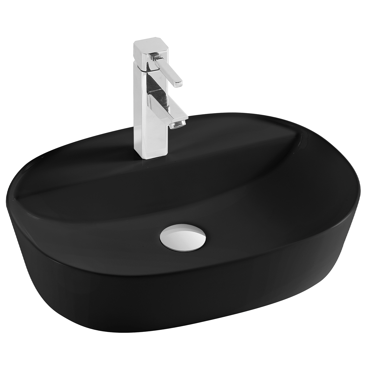 Lavabo ovalado de cerámica para baño DAX - (20" x 15") (DAX-CL1291)