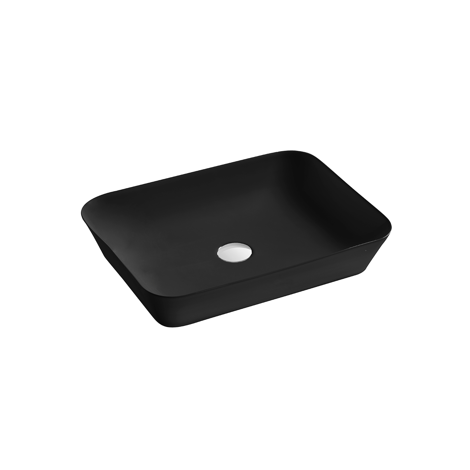 DAX - Lavabo rectangular de cerámica para baño (22" x 16") (DAX-CL1469)