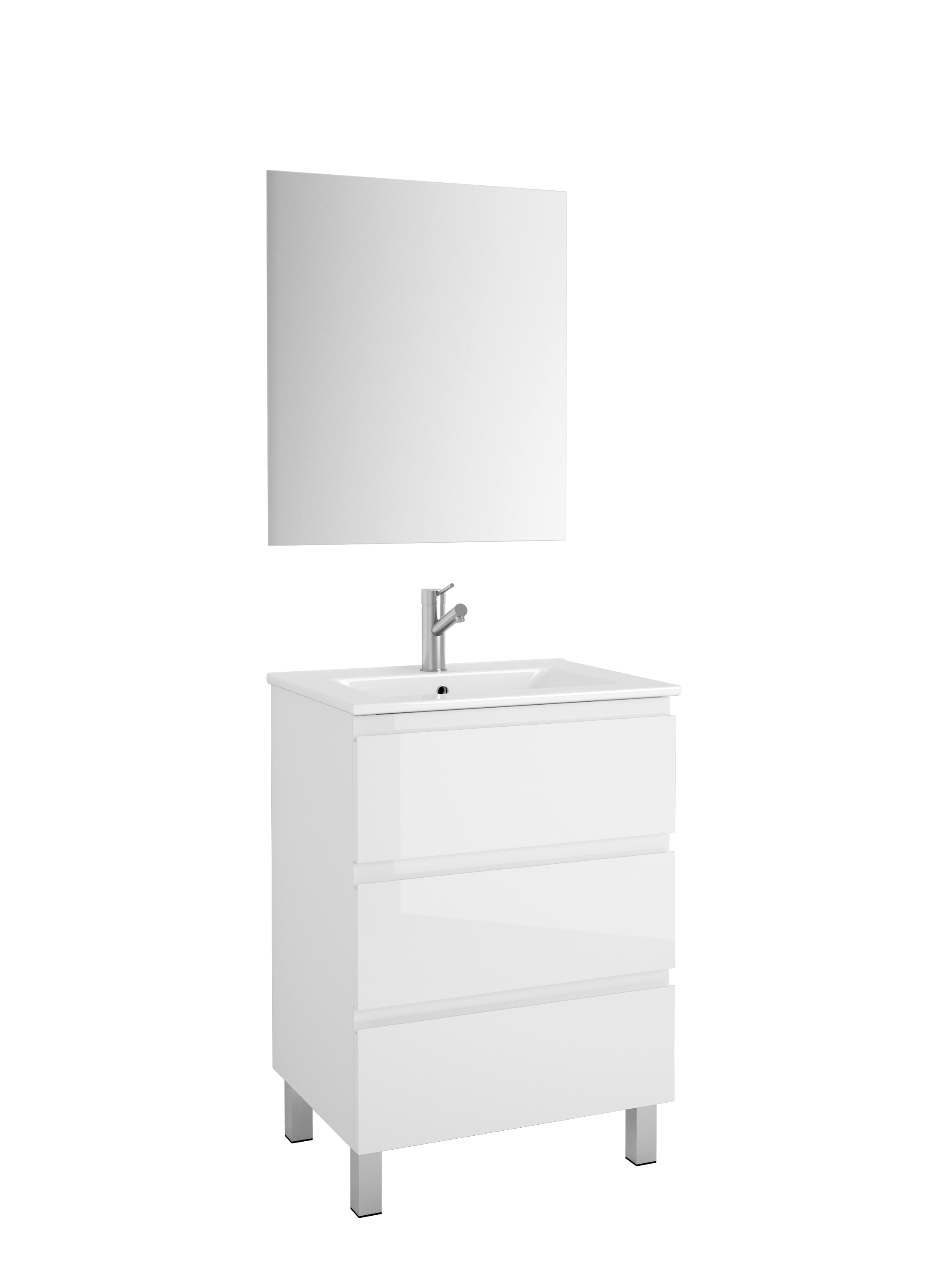 Bathroom Vanity Cabinet - Costa Collection by DAX - Basin Included