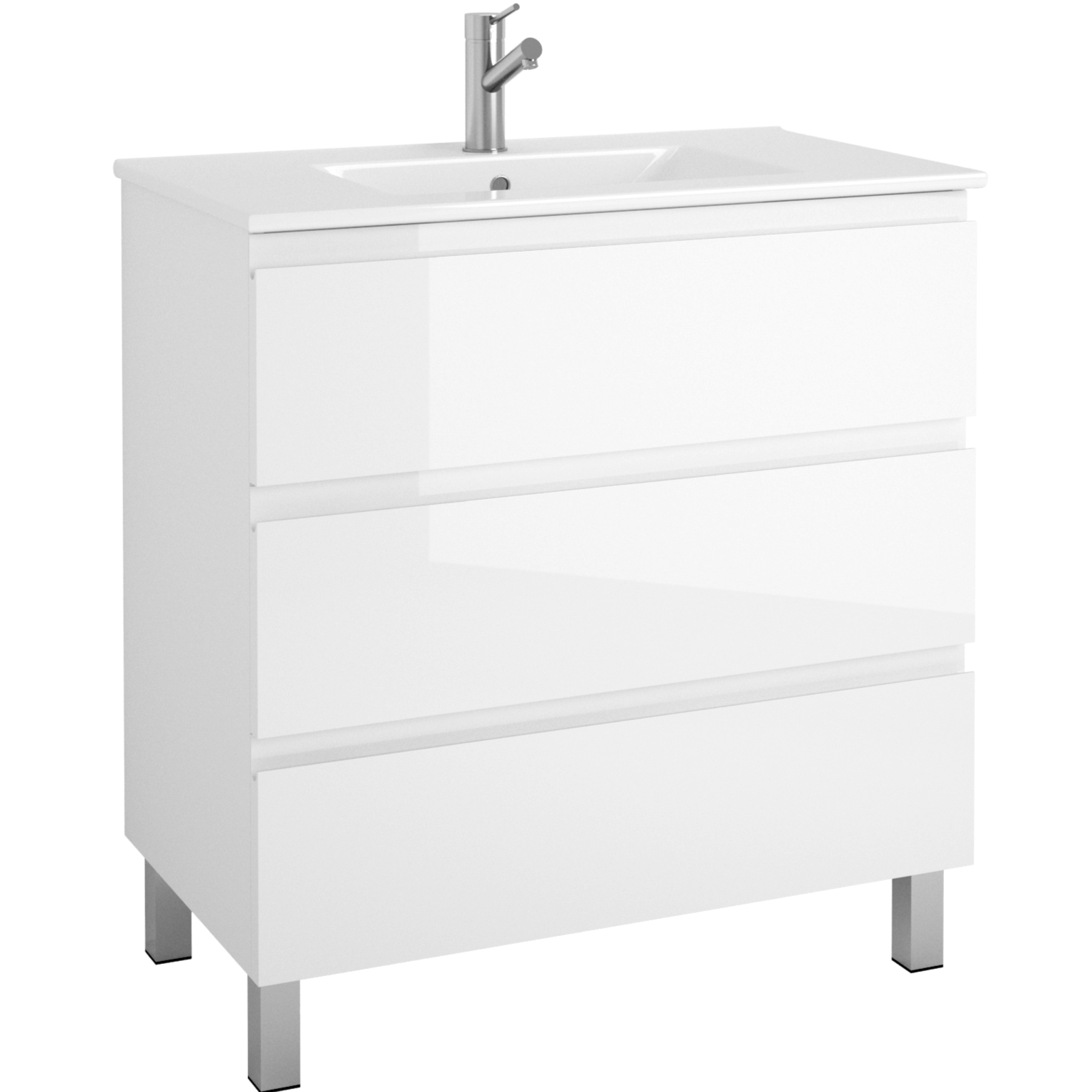 Bathroom Vanity Cabinet - Costa Collection by DAX - Basin Included