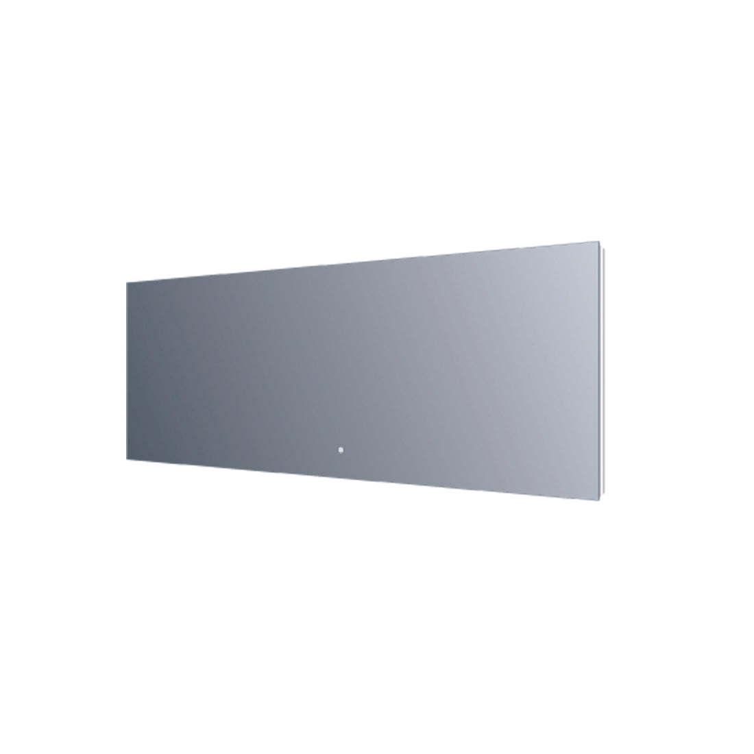 Espejo LED de 64". Luz reflejada. Interruptor de sensor táctil. 64"x24" (DAXDL03C-16060)