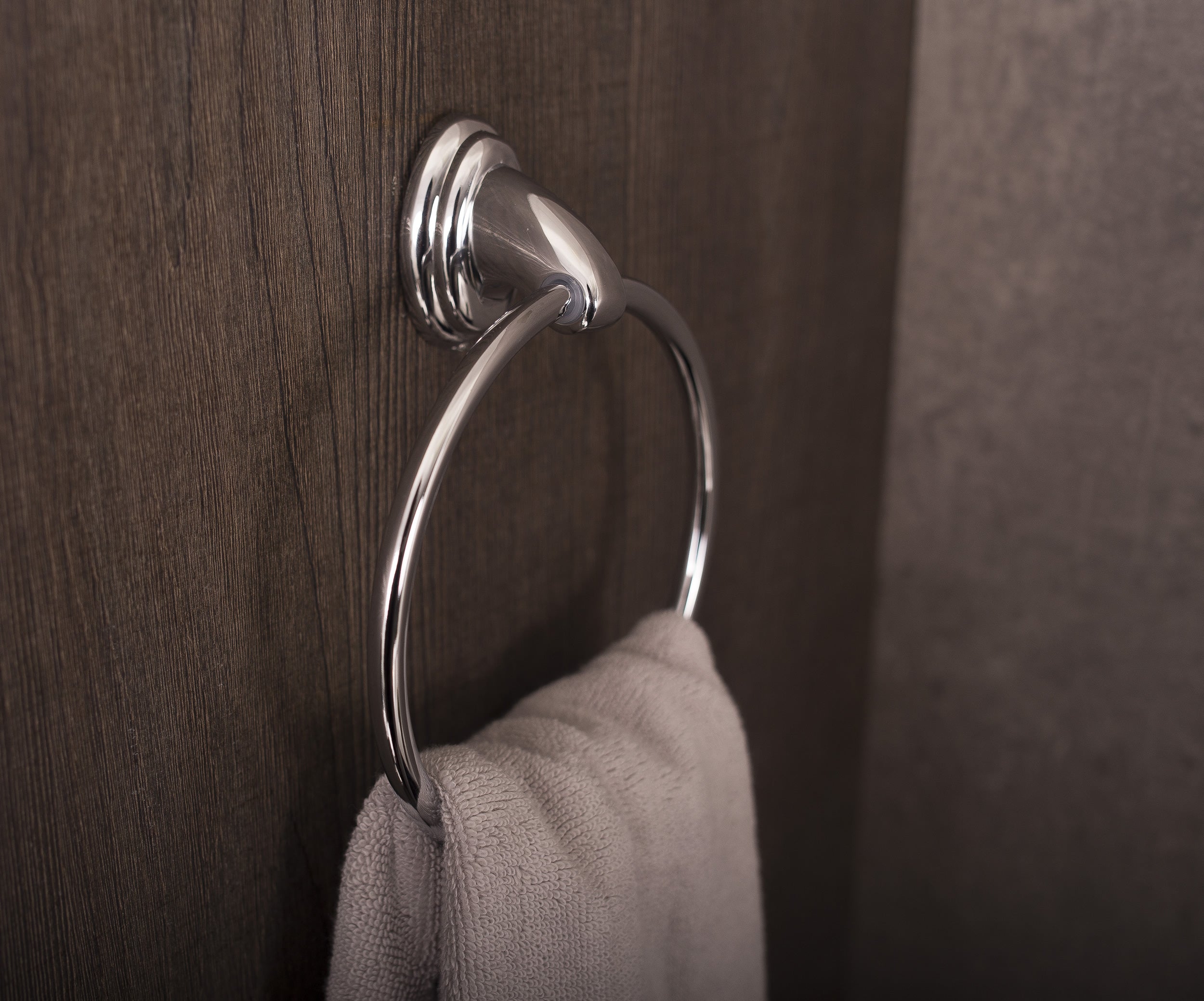 Juego de accesorios de baño DAX, 3 piezas, acero inoxidable, acabado cromado (DAX-G3100-CR)