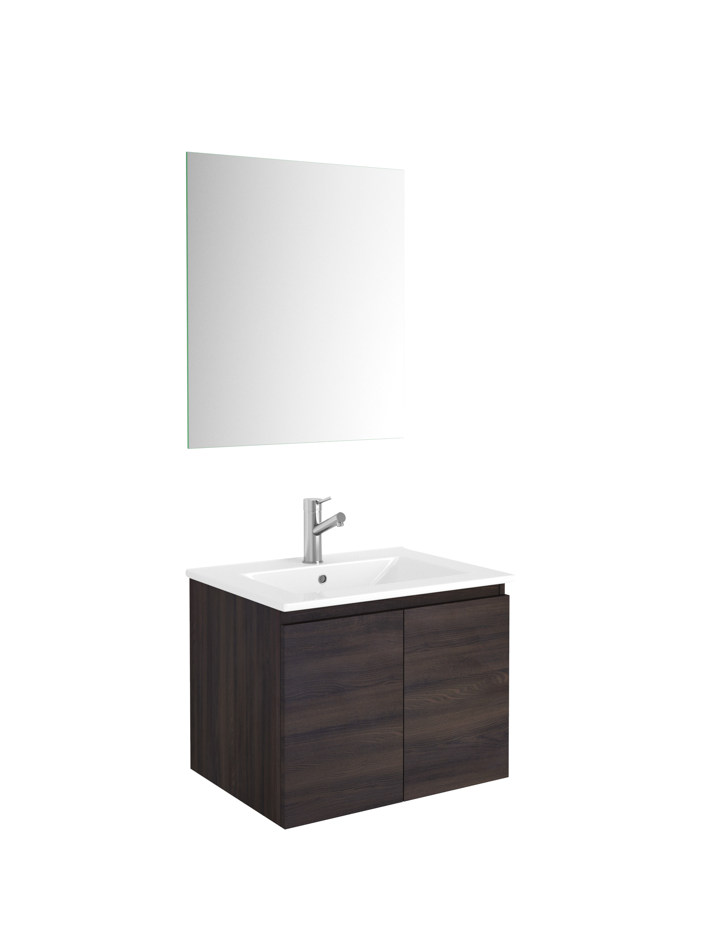 Malibu Bathroom Vanity Cabinet with Ceramic Basin Included