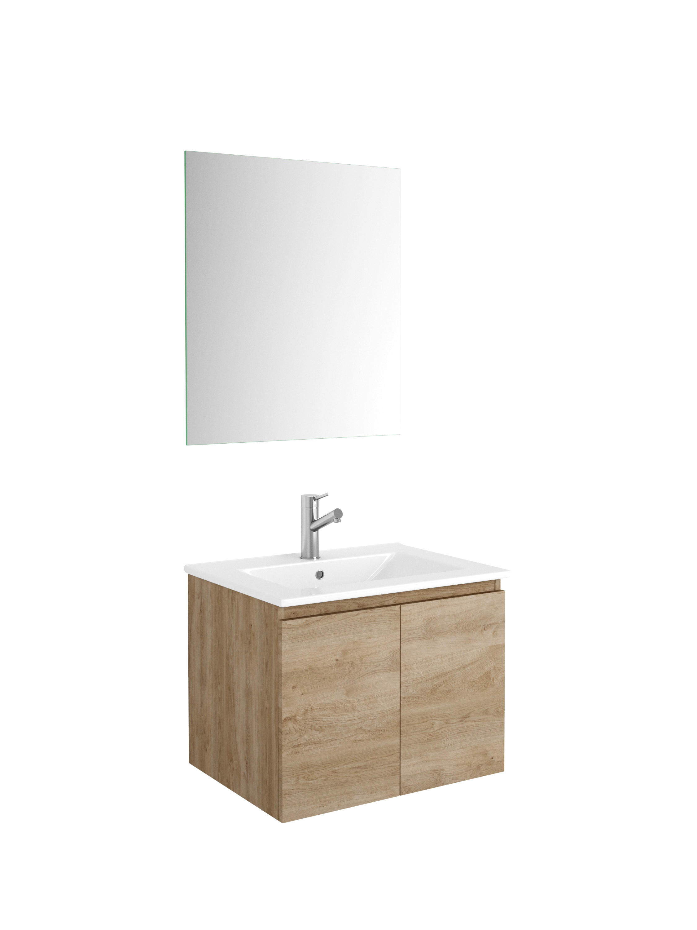 Malibu Bathroom Vanity Cabinet with Ceramic Basin Included