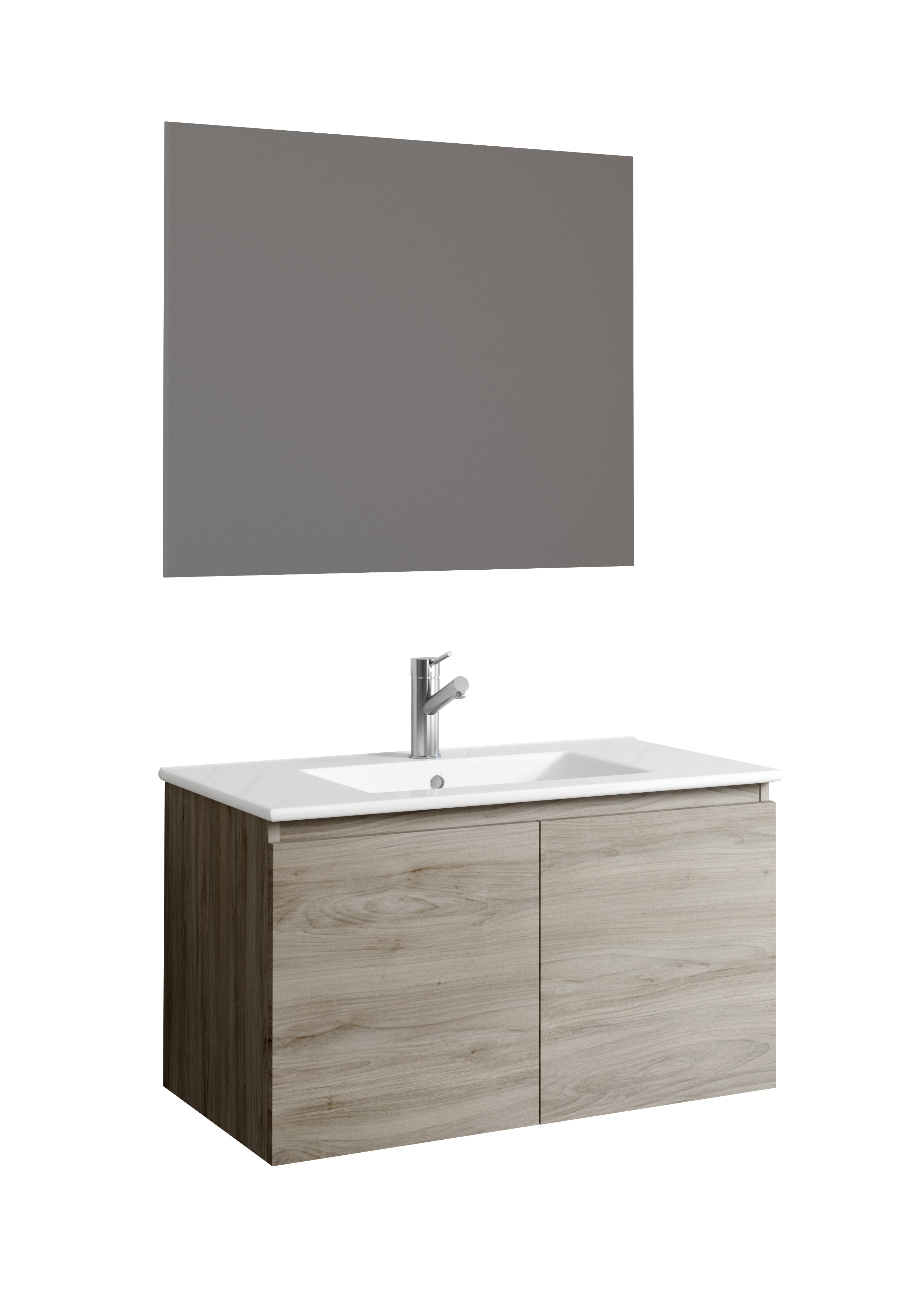 Malibu Bathroom Vanity Cabinet with Ceramic Basin Included