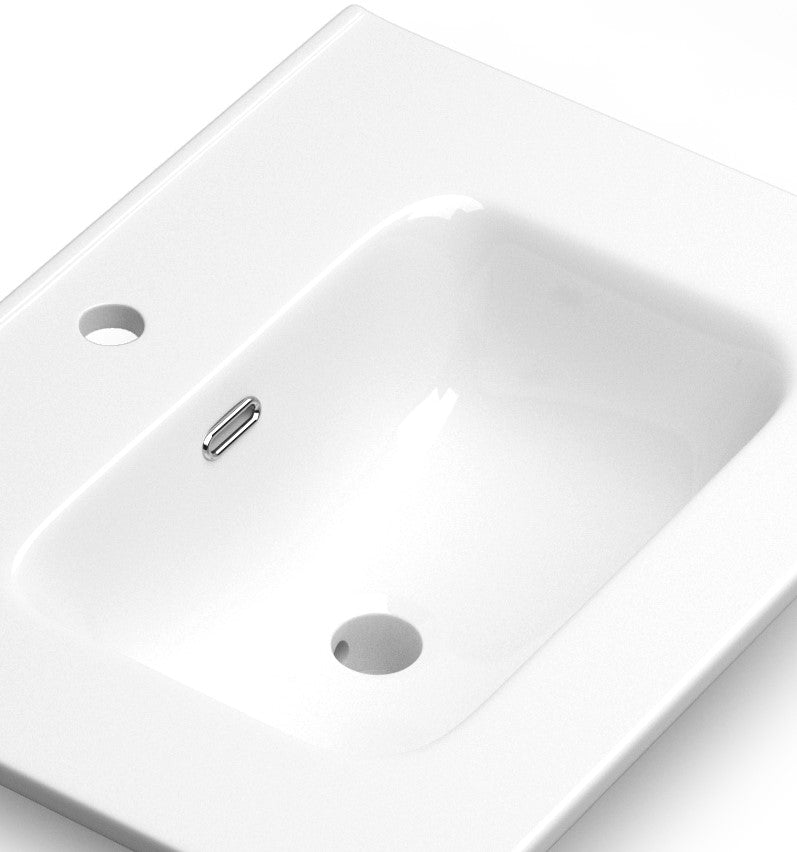 DAX Onix Glossy Ceramic Basin with antibacterial treatment. Highly resistant and easy to clean. Order now at www.daxib.com