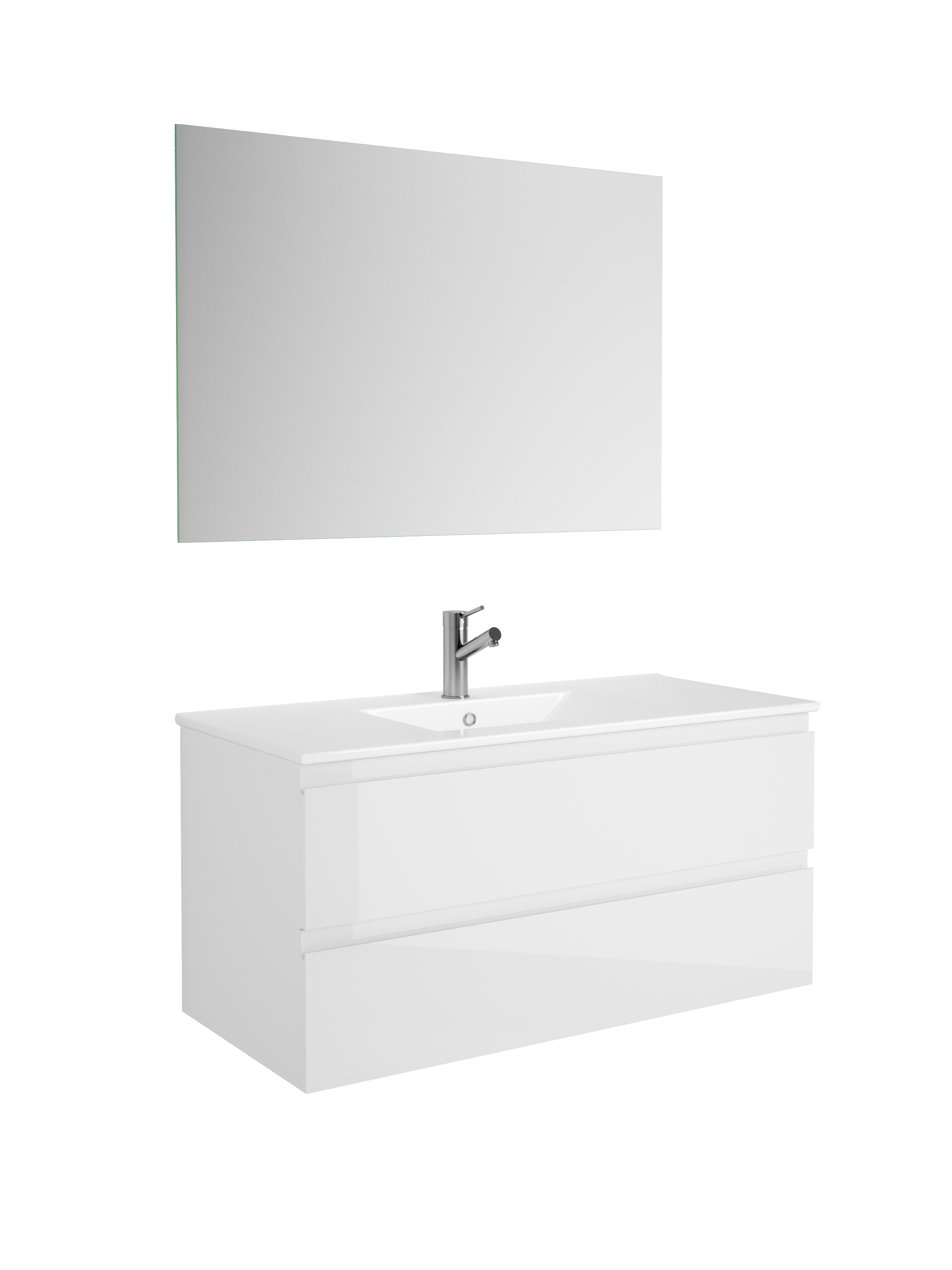 Pasadena Single Bathroom Vanity Cabinet with Onix Ceramic Basin