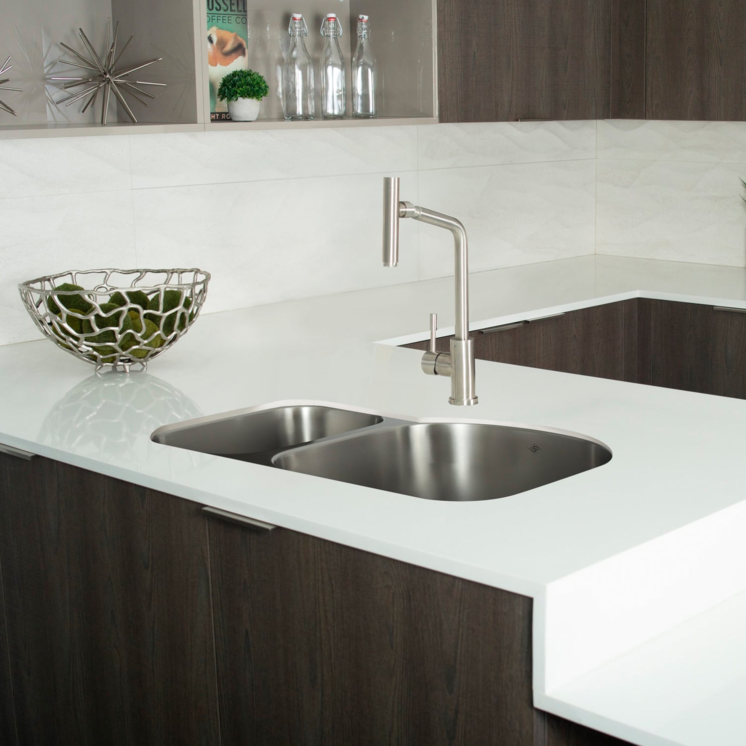 Crafted from premium T-304 Grade Stainless Steel, every DAX sink is built to last a lifetime. Featuring high-density 16-gauge or 18-gauge thickness, these sinks provide superior resistance to dents, scratches, and corrosion. The resilient surface is designed to withstand heavy cookware and extreme temperature changes without warping or losing its luster.