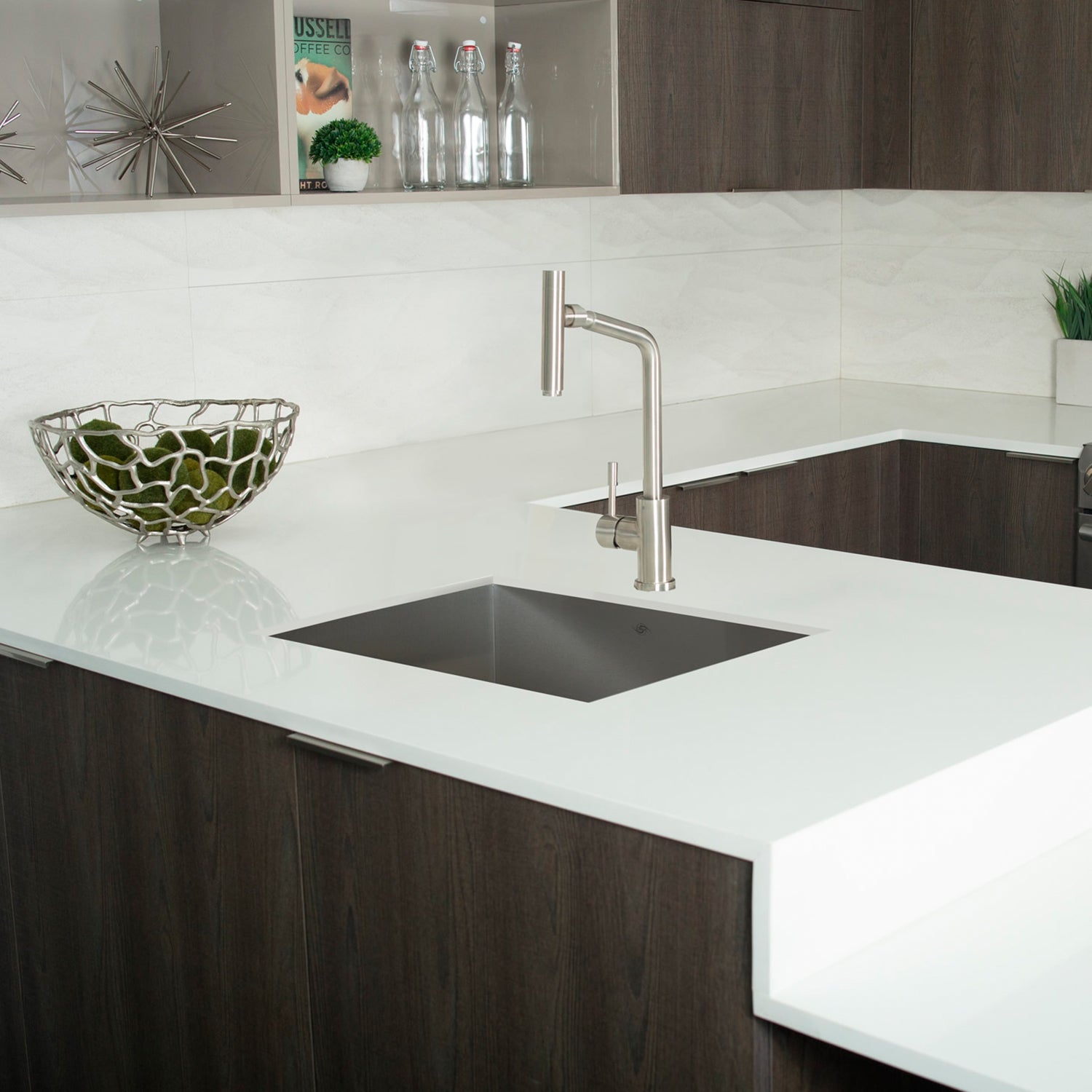 Crafted from premium T-304 Grade Stainless Steel, every DAX sink is built to last a lifetime. Featuring high-density 16-gauge or 18-gauge thickness, these sinks provide superior resistance to dents, scratches, and corrosion. The resilient surface is designed to withstand heavy cookware and extreme temperature changes without warping or losing its luster.