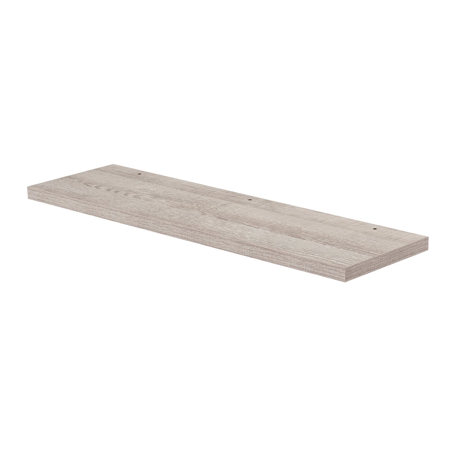 Wood Finish Mirror Shelf, Wall Mount, White, ZEN Collection by DAX