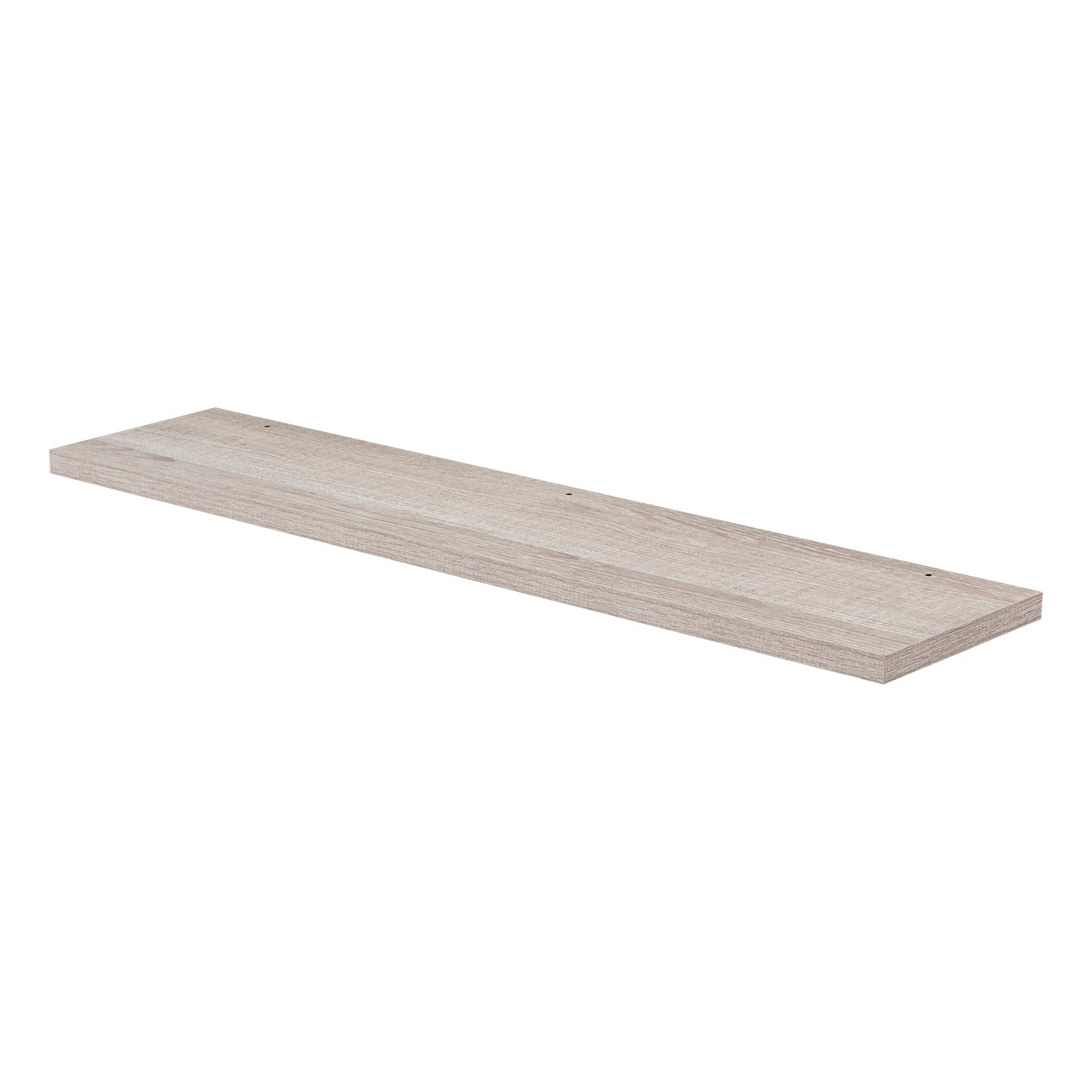 Wood Finish Mirror Shelf, Wall Mount, White, ZEN Collection by DAX