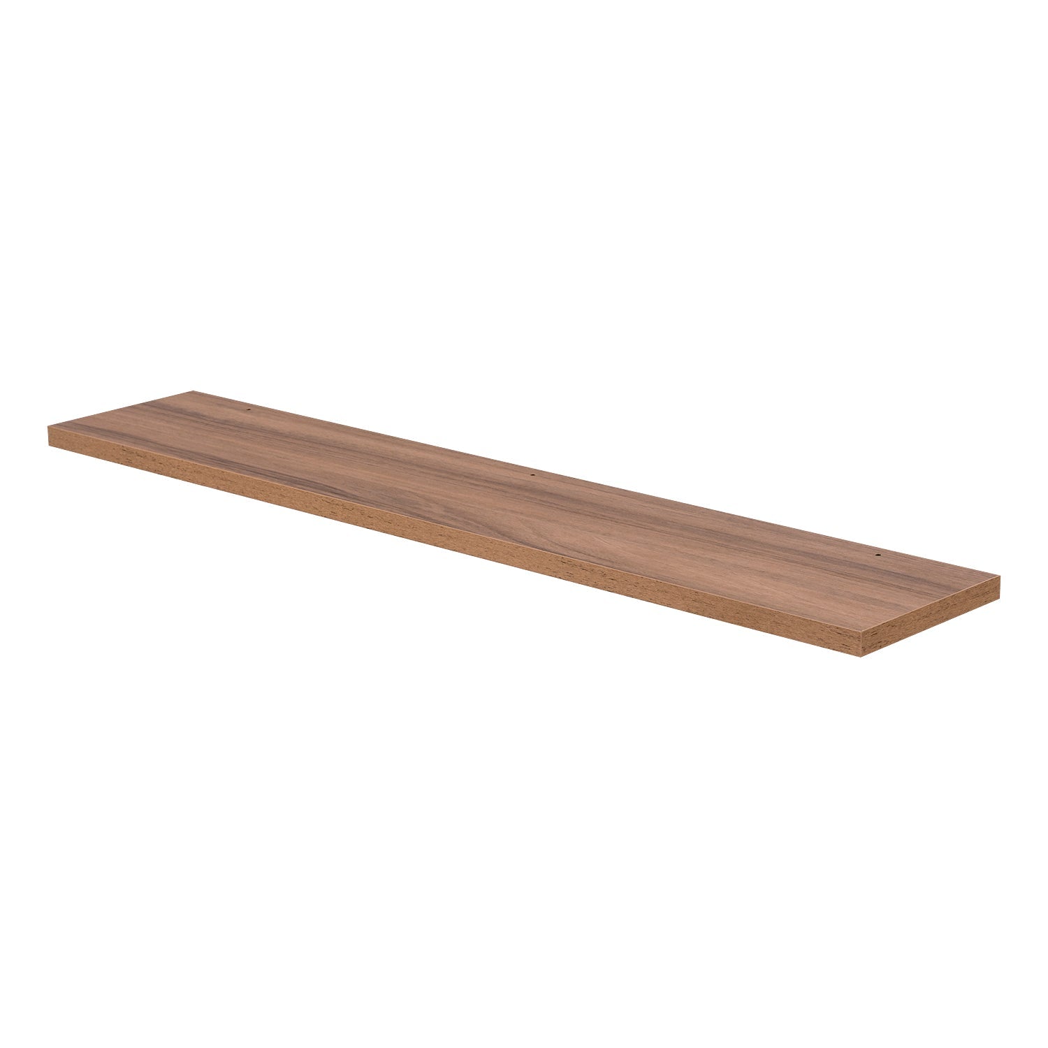 Wood Finish Mirror Shelf, Wall Mount, White, ZEN Collection by DAX