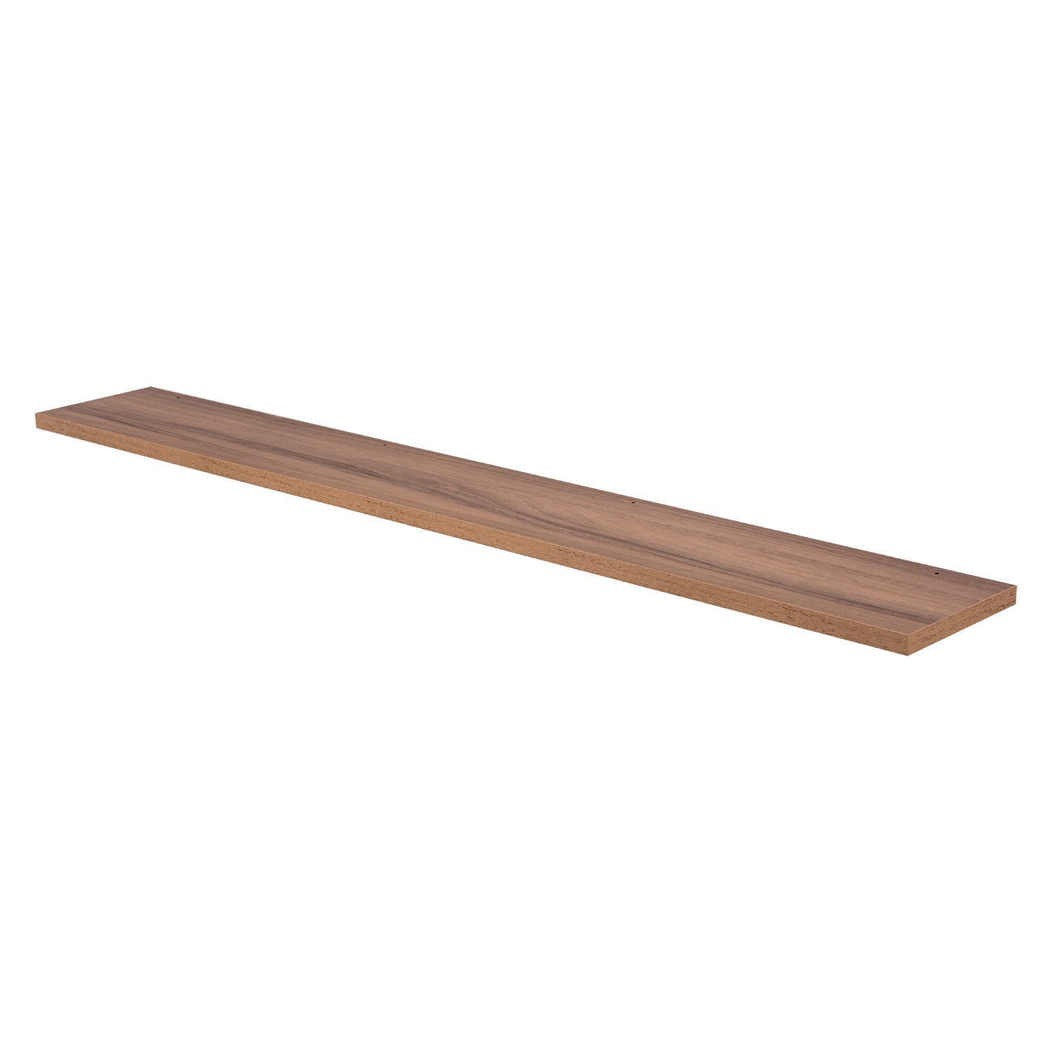 Wood Finish Mirror Shelf, Wall Mount, White, ZEN Collection by DAX