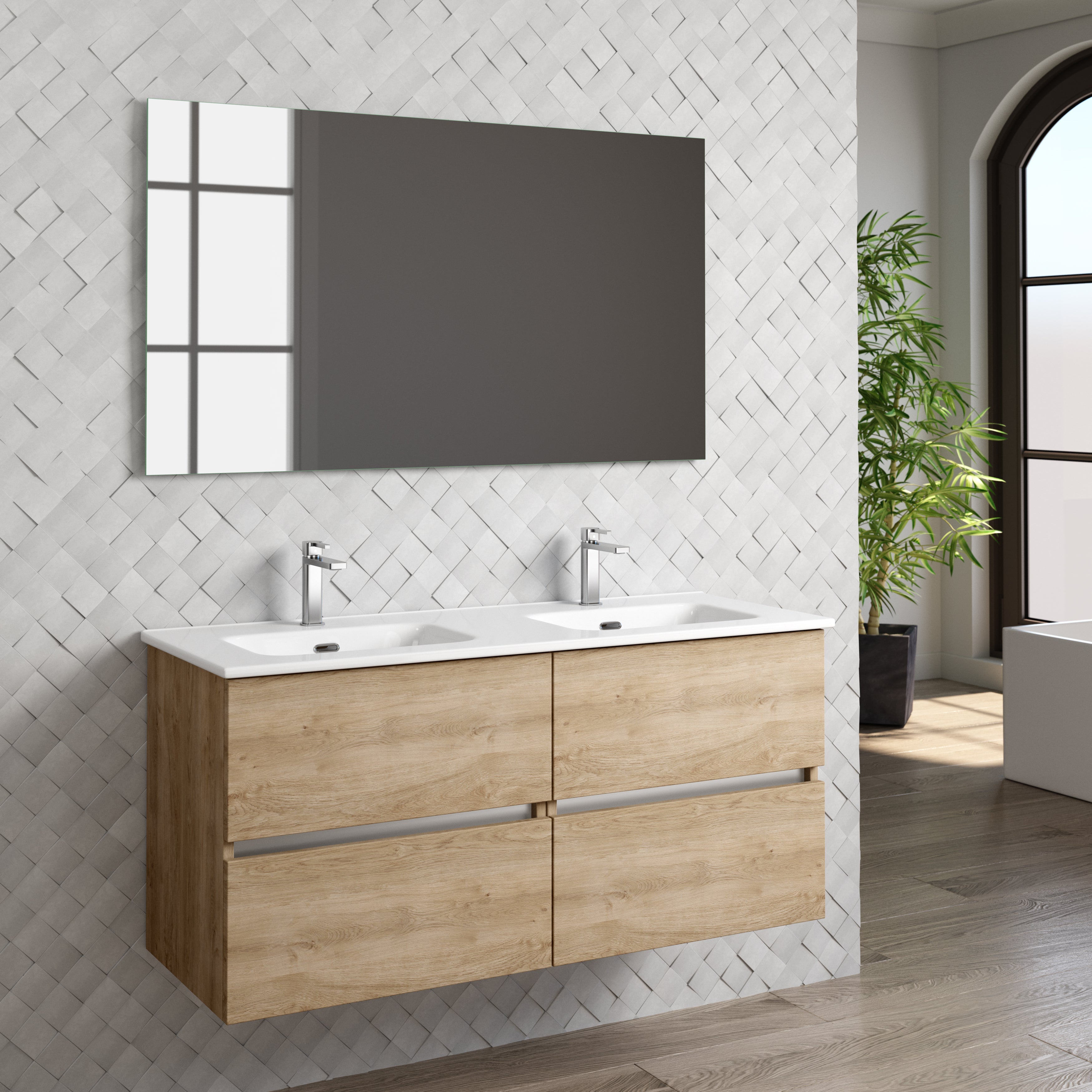 DAX Ibiza Bathroom Vanity Cabinet with Onix Basin Included