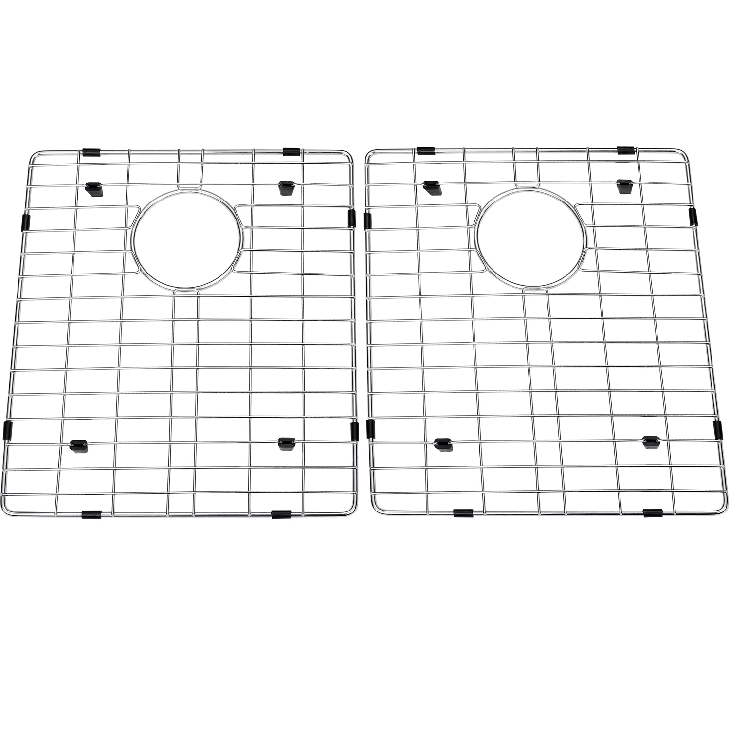 Rejilla DAX para fregadero de cocina, cuerpo de acero inoxidable, acabado cromado, compatible con DAX-3118B-X (GRID-3118B-X)