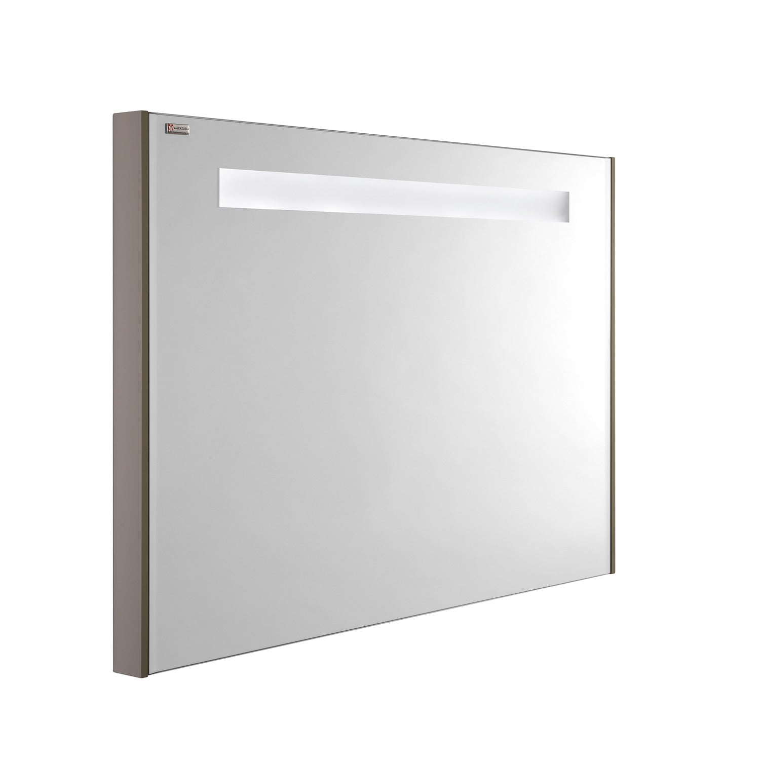 Espejo de tocador para baño con retroiluminación LED de 40", montaje en pared, visón, Serie Class de VALENZUELA