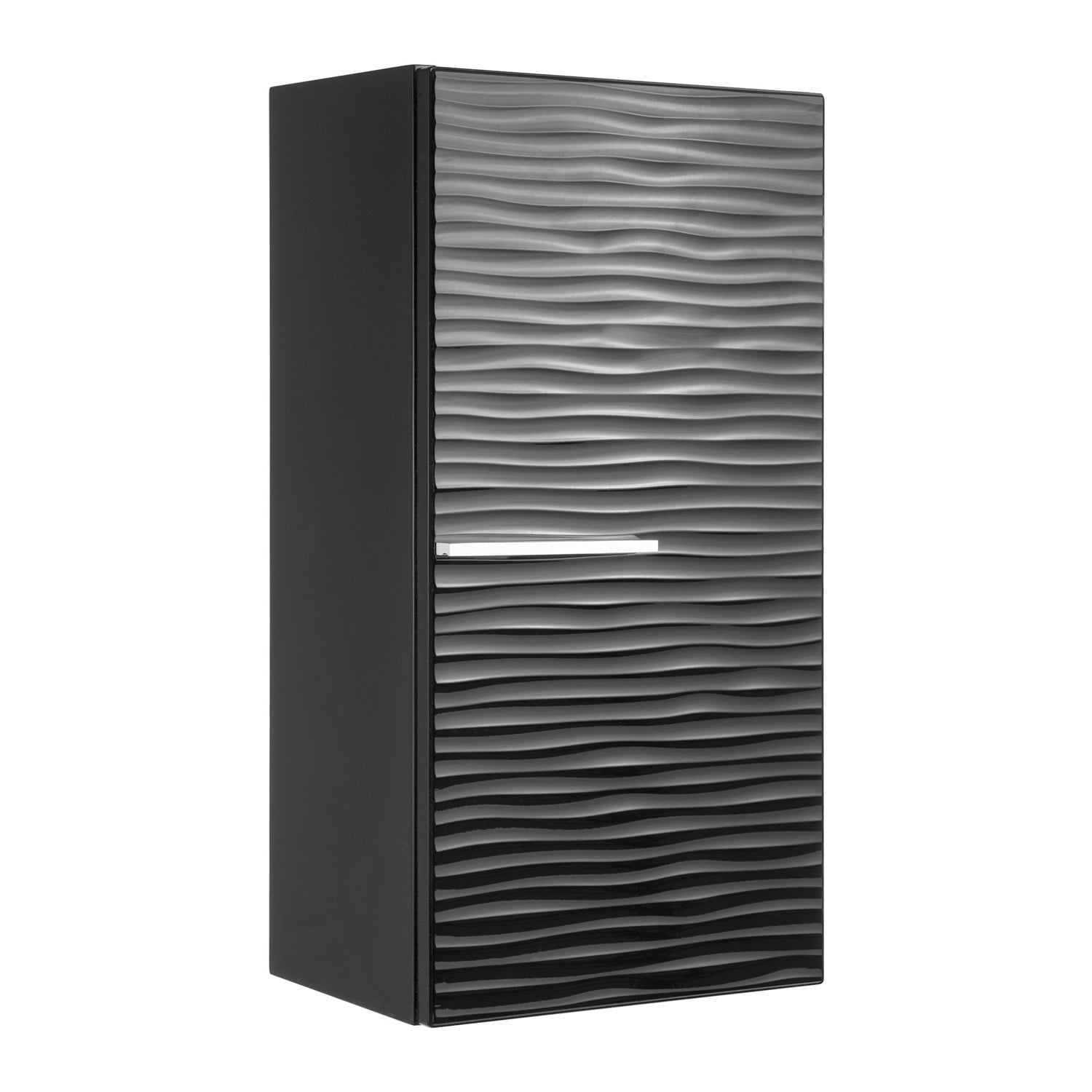 16" Small Side Cabinet, Wall Mount, 1 Door whit Handle and Soft Close Serie Dune by VALENZUELA