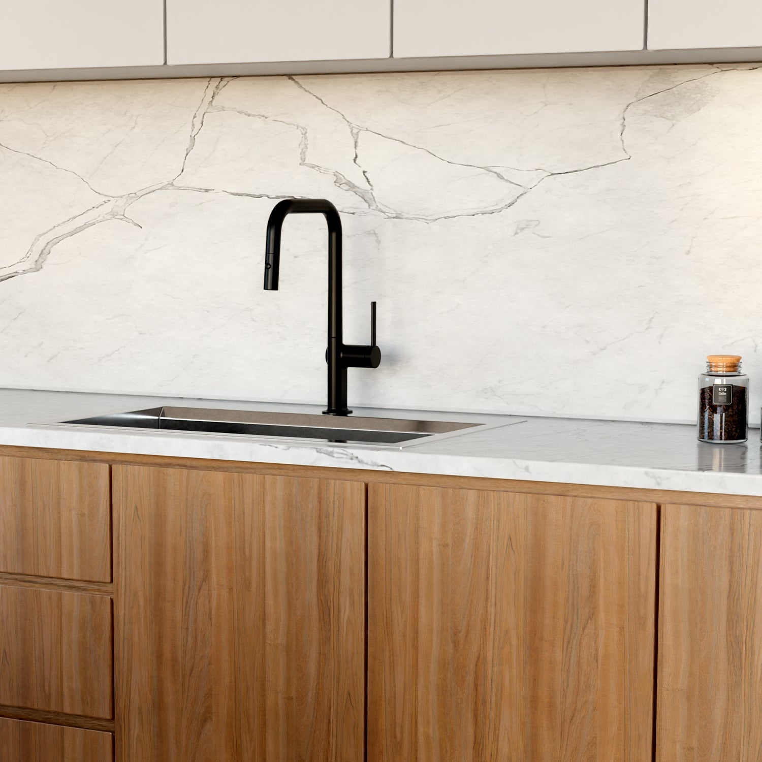 DAX Single Handle Pull Out Kitchen Faucet (DAX-8020007)