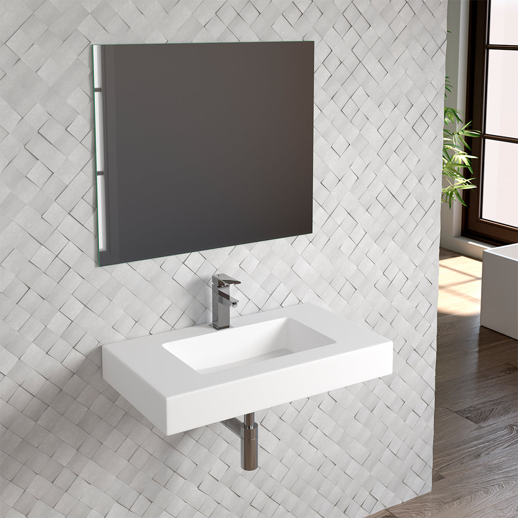 Lavabo DAX Ambar Matt de 28 pulgadas de ancho (DAX-AMB0328)