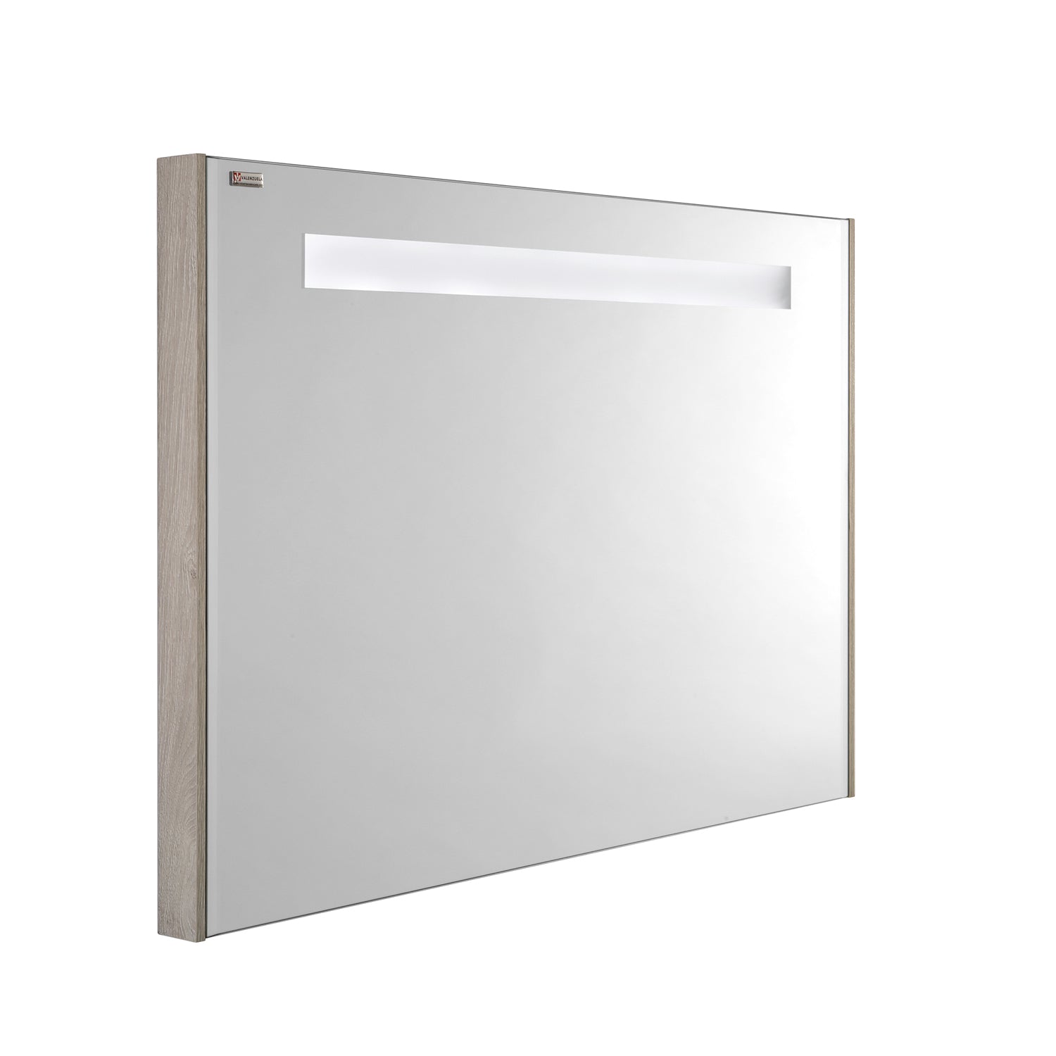 Espejo de tocador para baño con retroiluminación LED de 40", montaje en pared, Cloud, Serie Barcelona de VALENZUELA