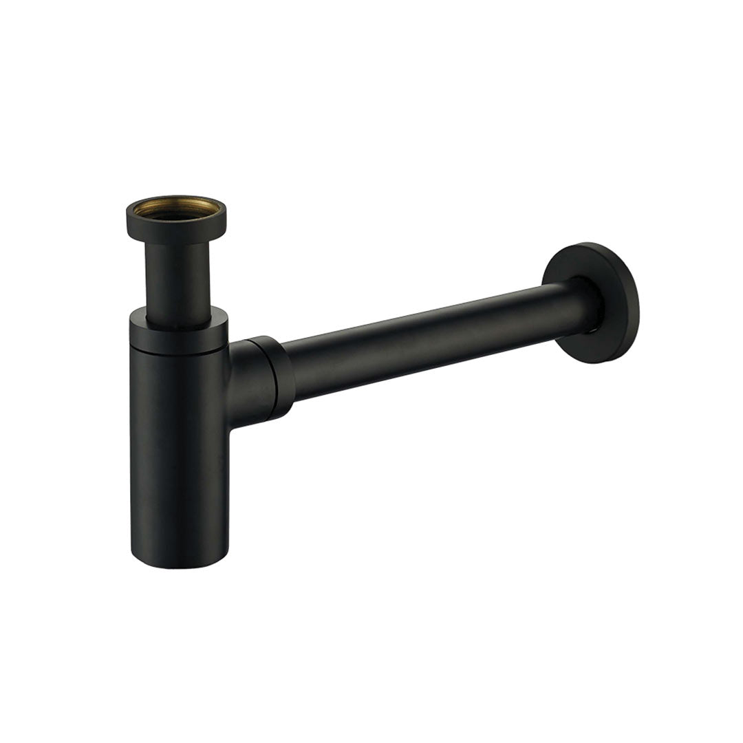 DAX Sink P Trap - Matt Black Finish (DAX-010-01-BL)
