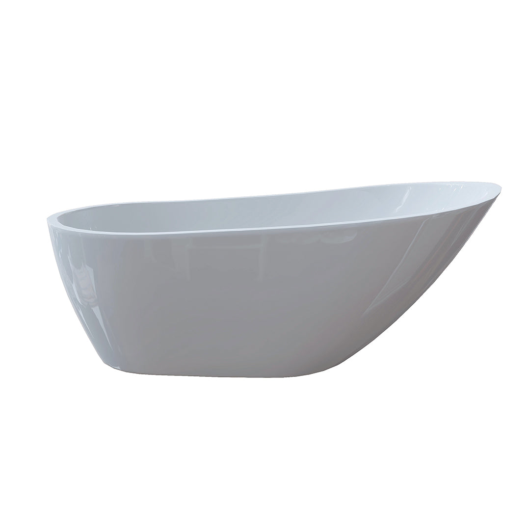 DAX Rectangle Freestanding Acrylic Bathtub Glossy White - 68" x 31" (BT-9078)