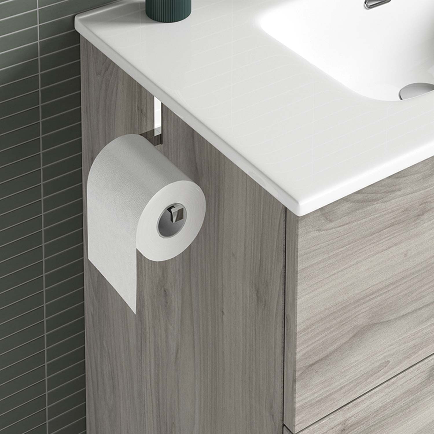 DAX Toilet Paper Holder Chrome Finish (DAX-41900003-CR)