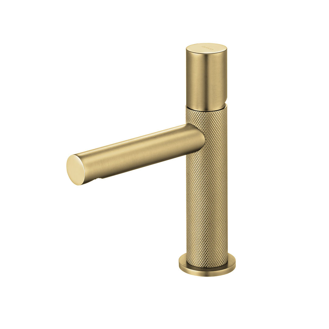 DAX Capri Single Handle Bathroom Faucet - Brush Gold Finish (DAX-4323A-BG)