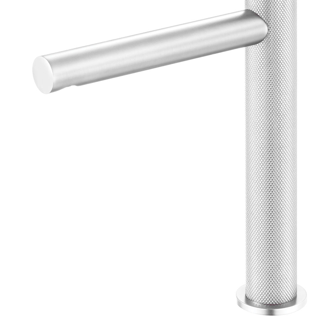 DAX Capri Single Handle Vessel Bathroom Faucet - Chrome Finish (DAX-4323B-CR)