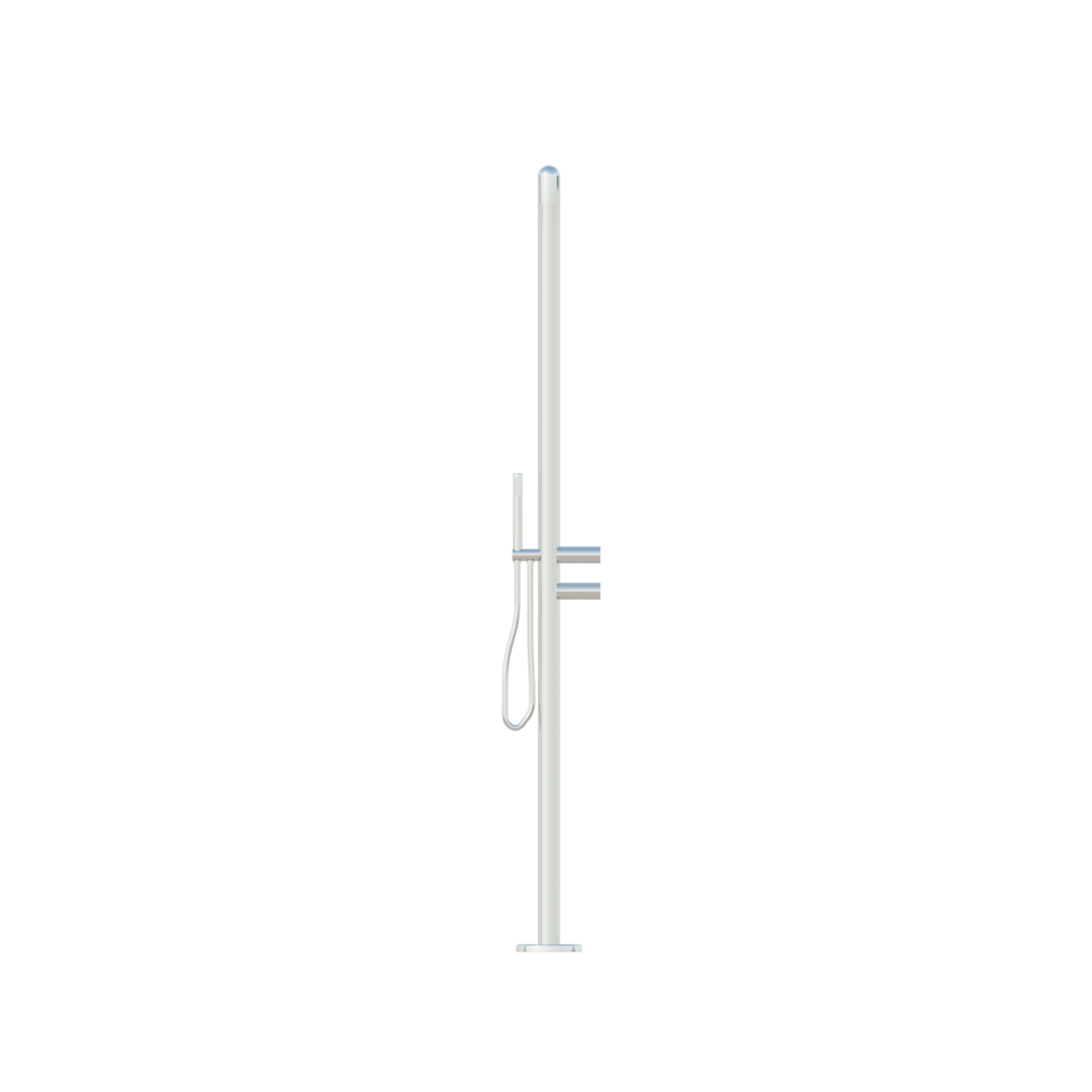 DAX Freestanding Outdoor Shower Stainless Steel with Hand Shower (DAX-807271)