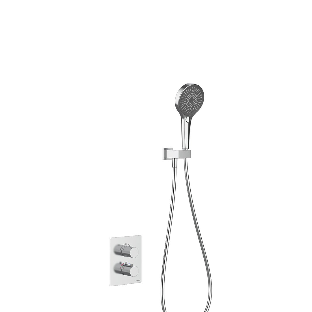 DAX Capri Shower System with Hand Shower - Chrome Finish (DAX-8330-CR)