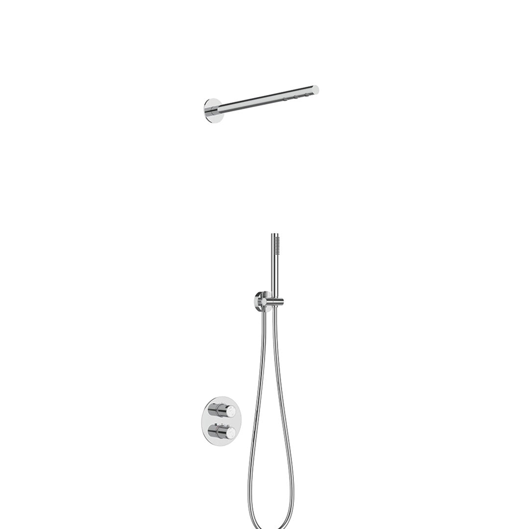 DAX Portofino Shower System with Hand Shower - Chrome Finish (DAX-8352-CR)