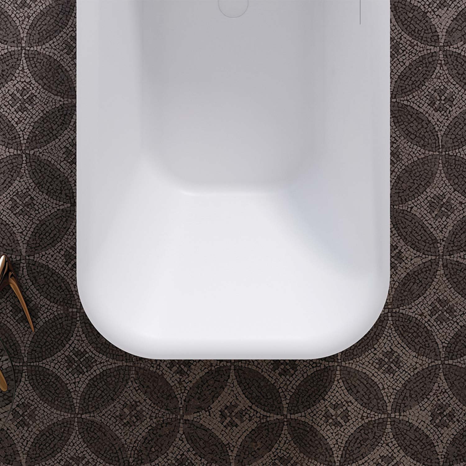 DAX AURA collection bathtub matte finish 67" x 32"