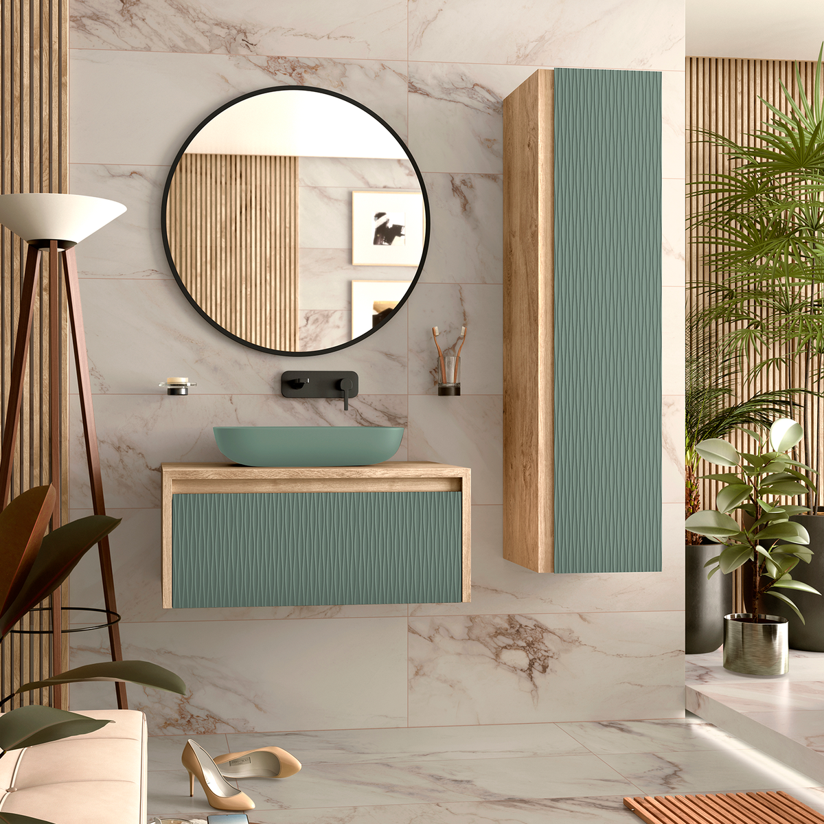 新品 VANITY BOX Bathroom_Vanity_Cabinet_LAMBDA