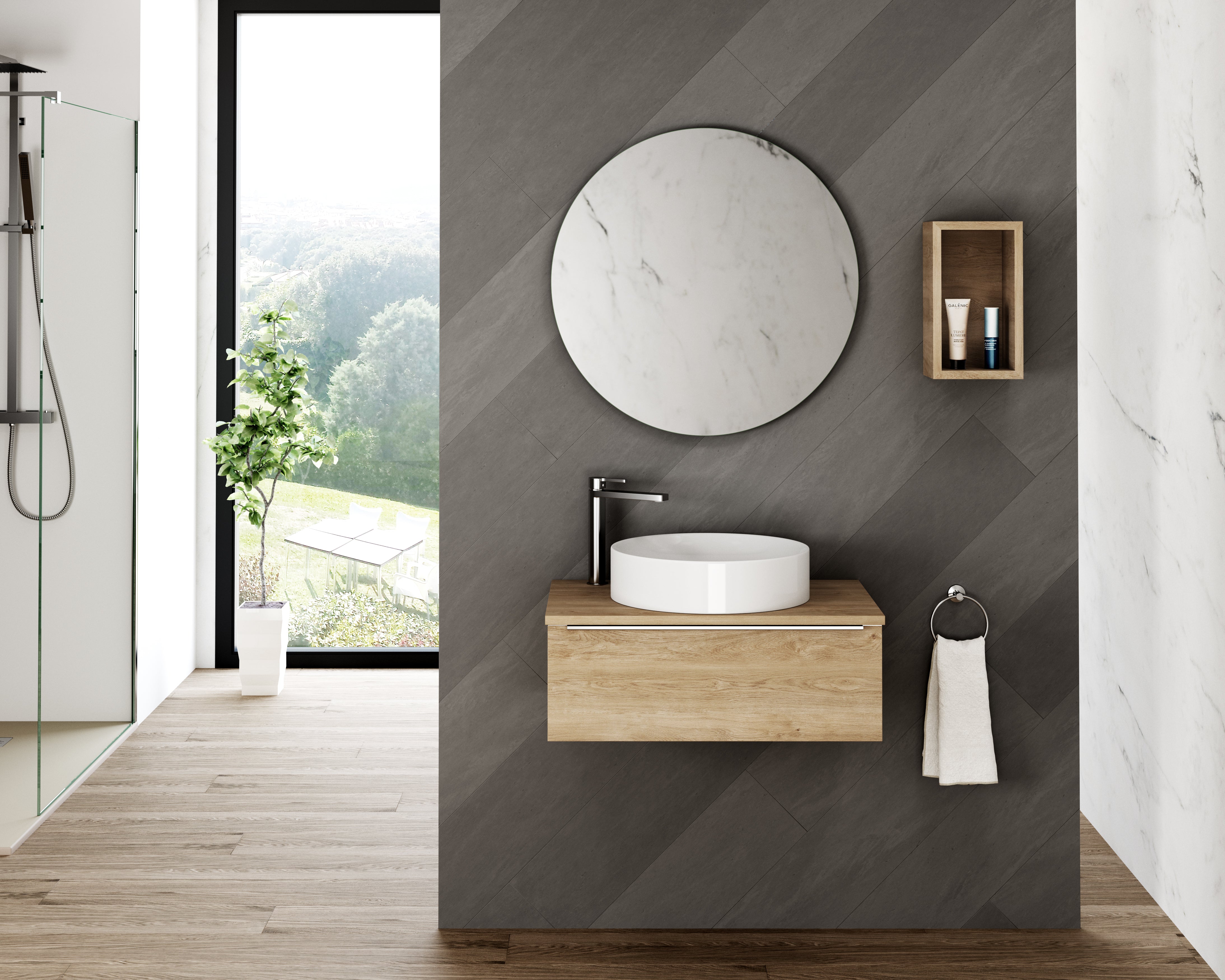 Vanities Collections by DAX 
Upgrade your bathroom with sophistication and grace, uncover the perfect design that complements your character and area. Each design and finish is crafted to impress with its simplicity and elegance, elevating your bathroom to the highest level. Order online now in Daxib.com 