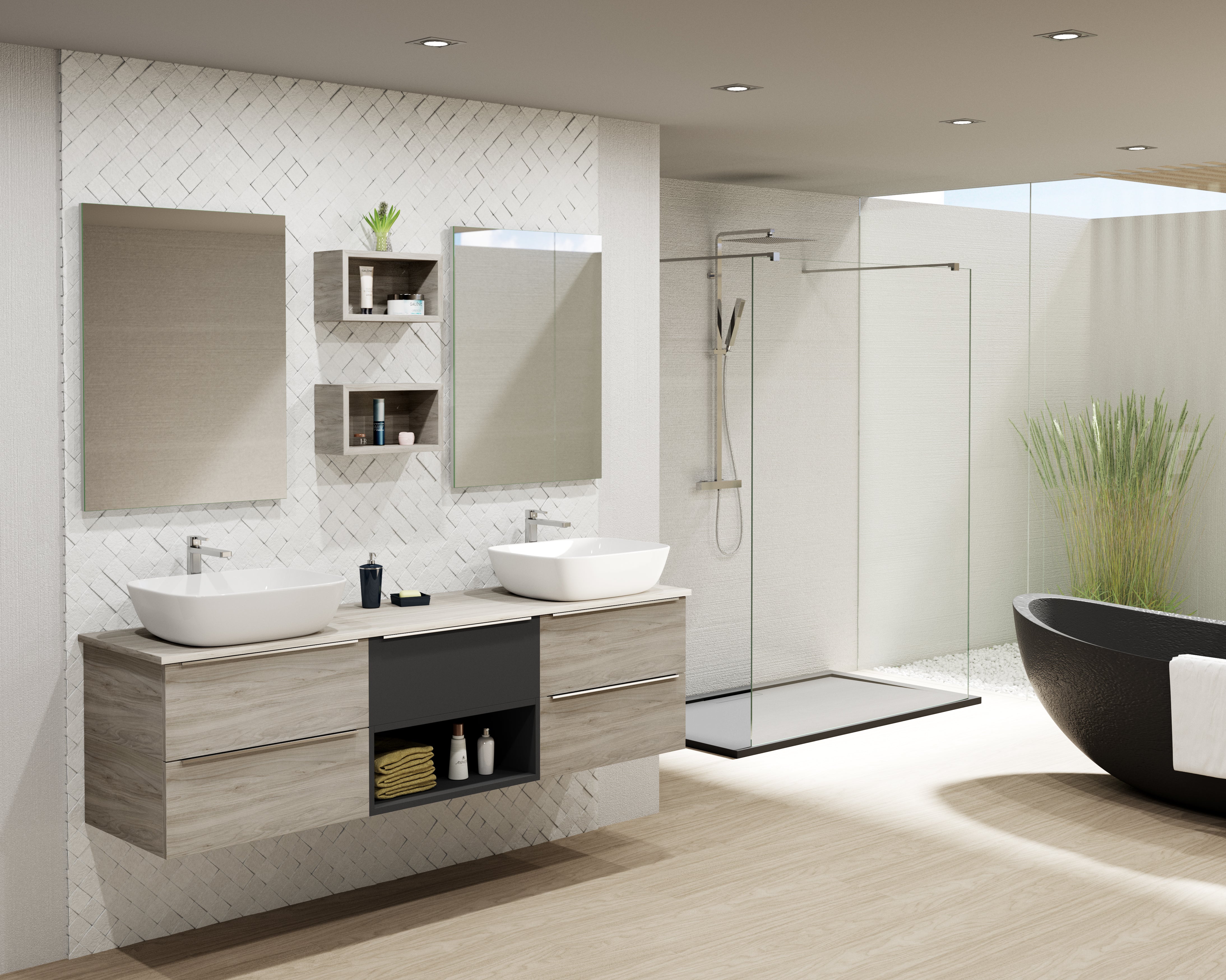 Vanities Collections by DAX 
Upgrade your bathroom with sophistication and grace, uncover the perfect design that complements your character and area. Each design and finish is crafted to impress with its simplicity and elegance, elevating your bathroom to the highest level. Order online now in Daxib.com 