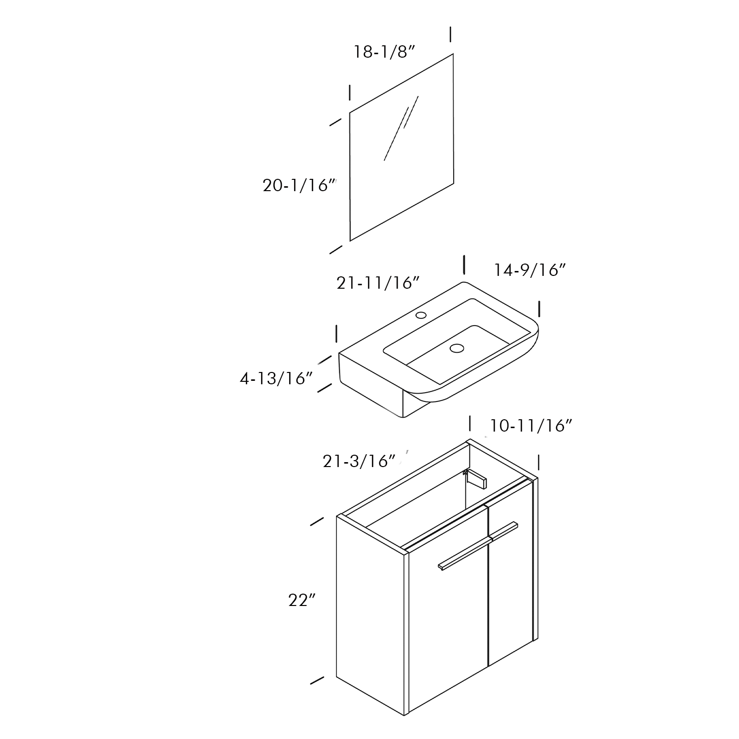 Vanities Collections by DAX 
Upgrade your bathroom with sophistication and grace, uncover the perfect design that complements your character and area. Each design and finish is crafted to impress with its simplicity and elegance, elevating your bathroom to the highest level. Order online now in Daxib.com 