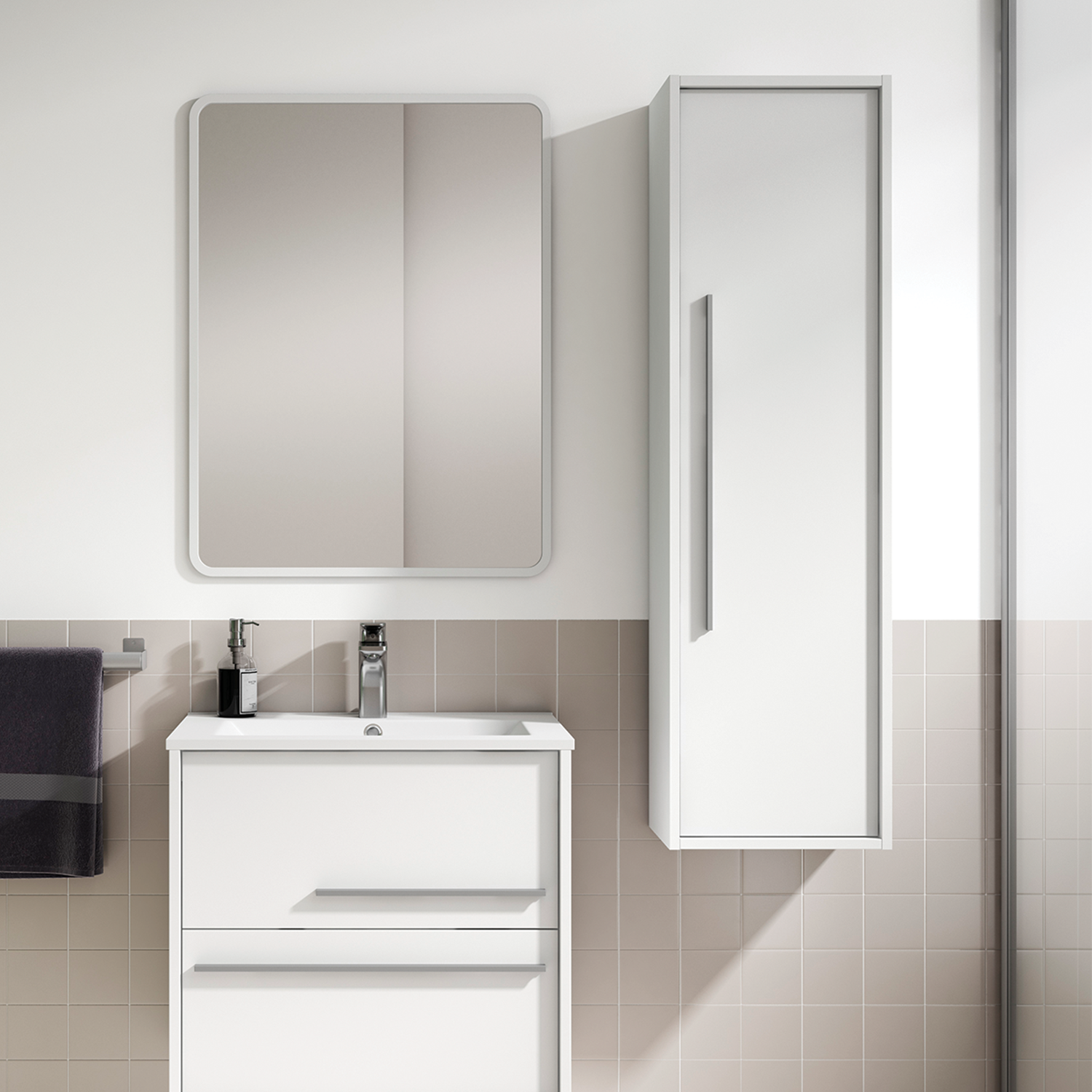 Dax AQUA Side Cabinet