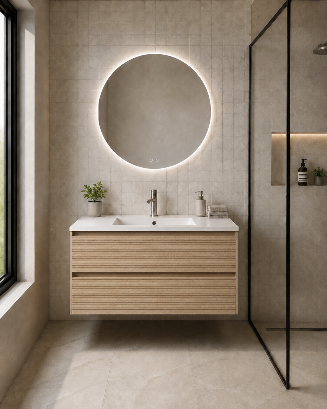 Bathroom Vanity Cabinet CODE Collection by DAX