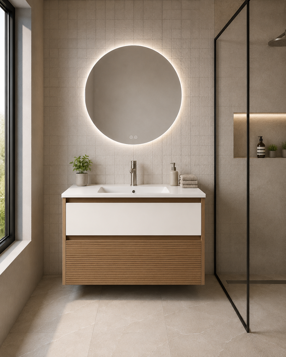 Bathroom Vanity Cabinet CODE Collection by DAX