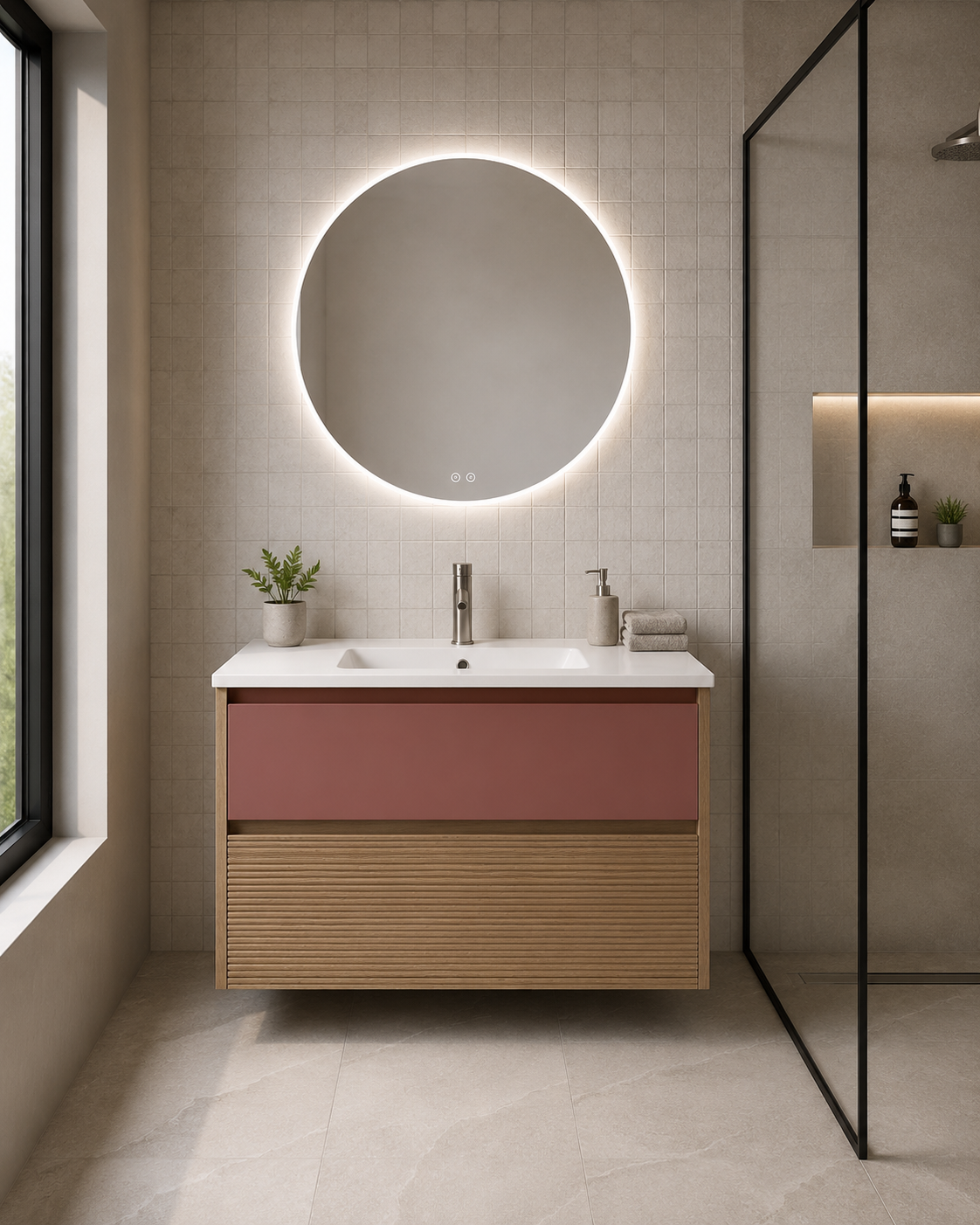 Bathroom Vanity Cabinet CODE Collection by DAX