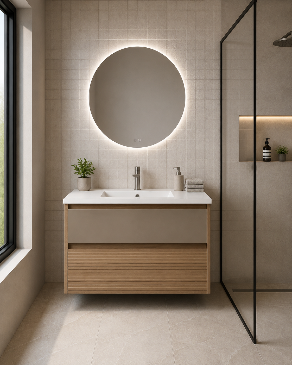 Bathroom Vanity Cabinet CODE Collection by DAX