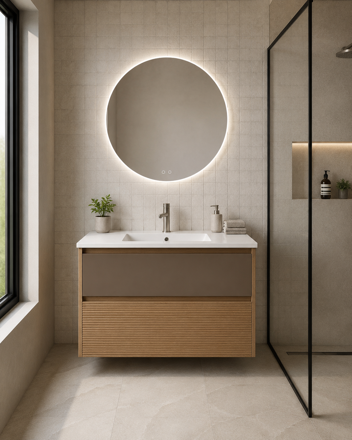Bathroom Vanity Cabinet CODE Collection by DAX