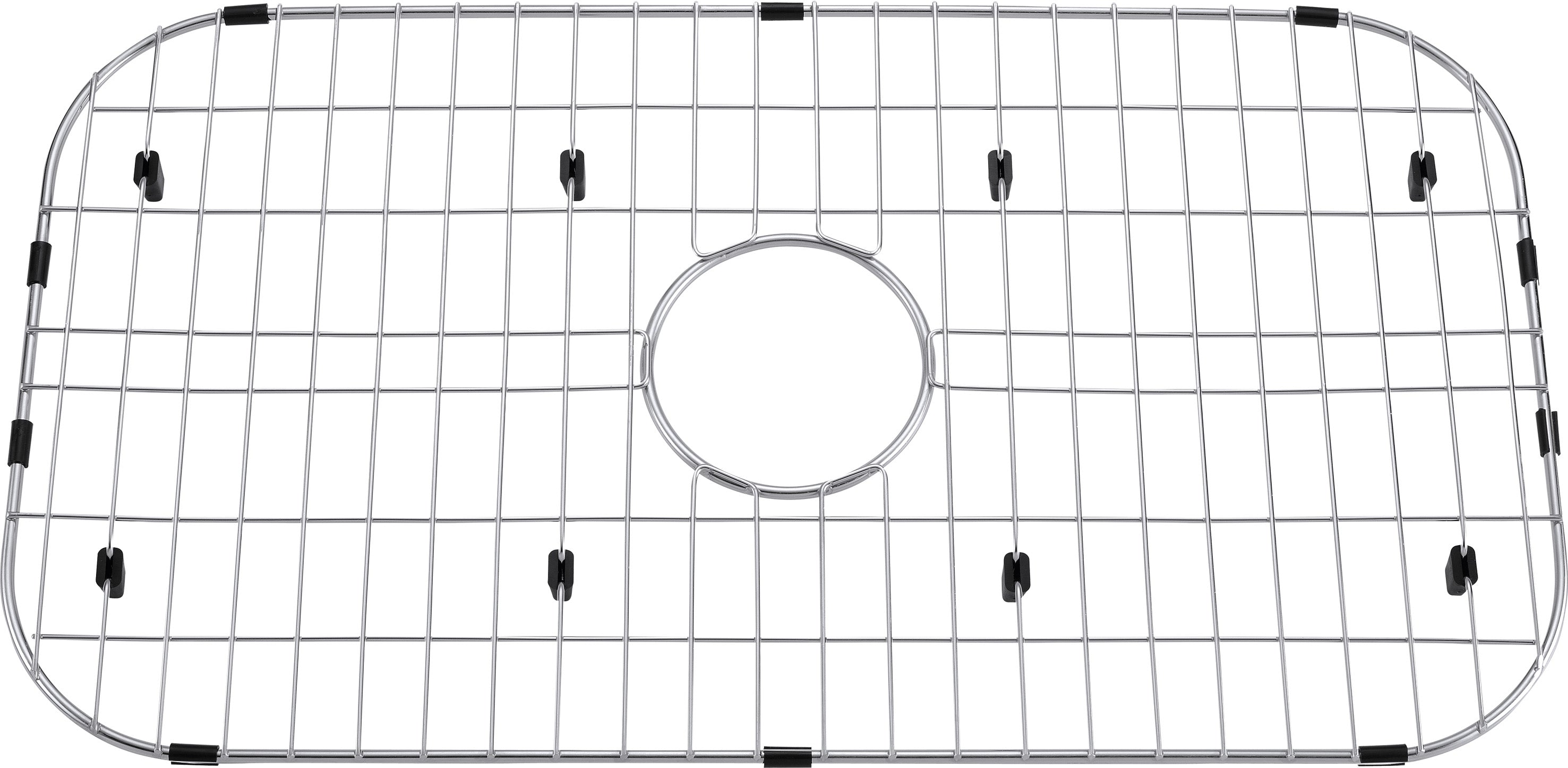 Fregadero de cocina DAX hecho a mano de un solo cuenco, acero inoxidable de calibre 16, acabado cepillado, 30 x 18 x 10 pulgadas (DAX-SQ-3018) 