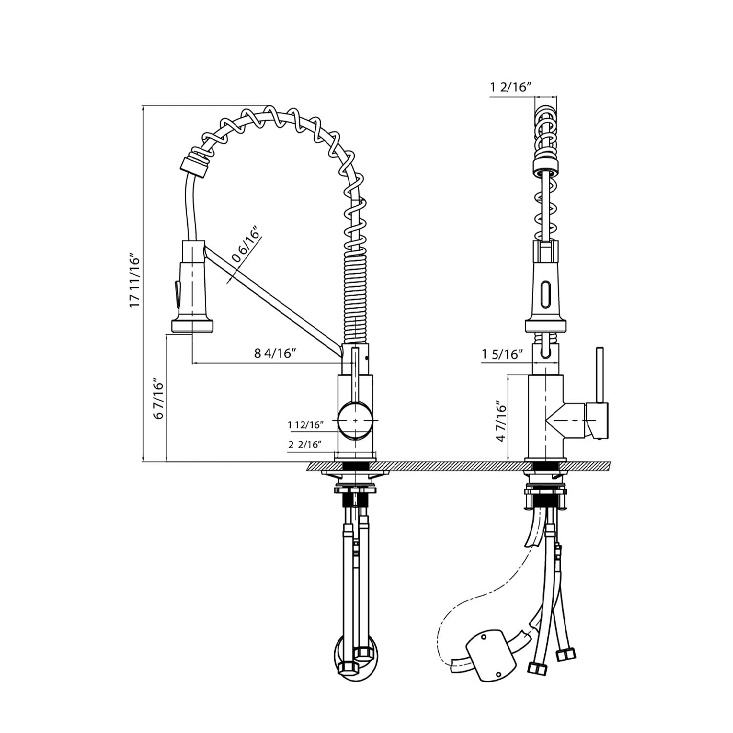 Technical drawing of a mechanical component with dimensions