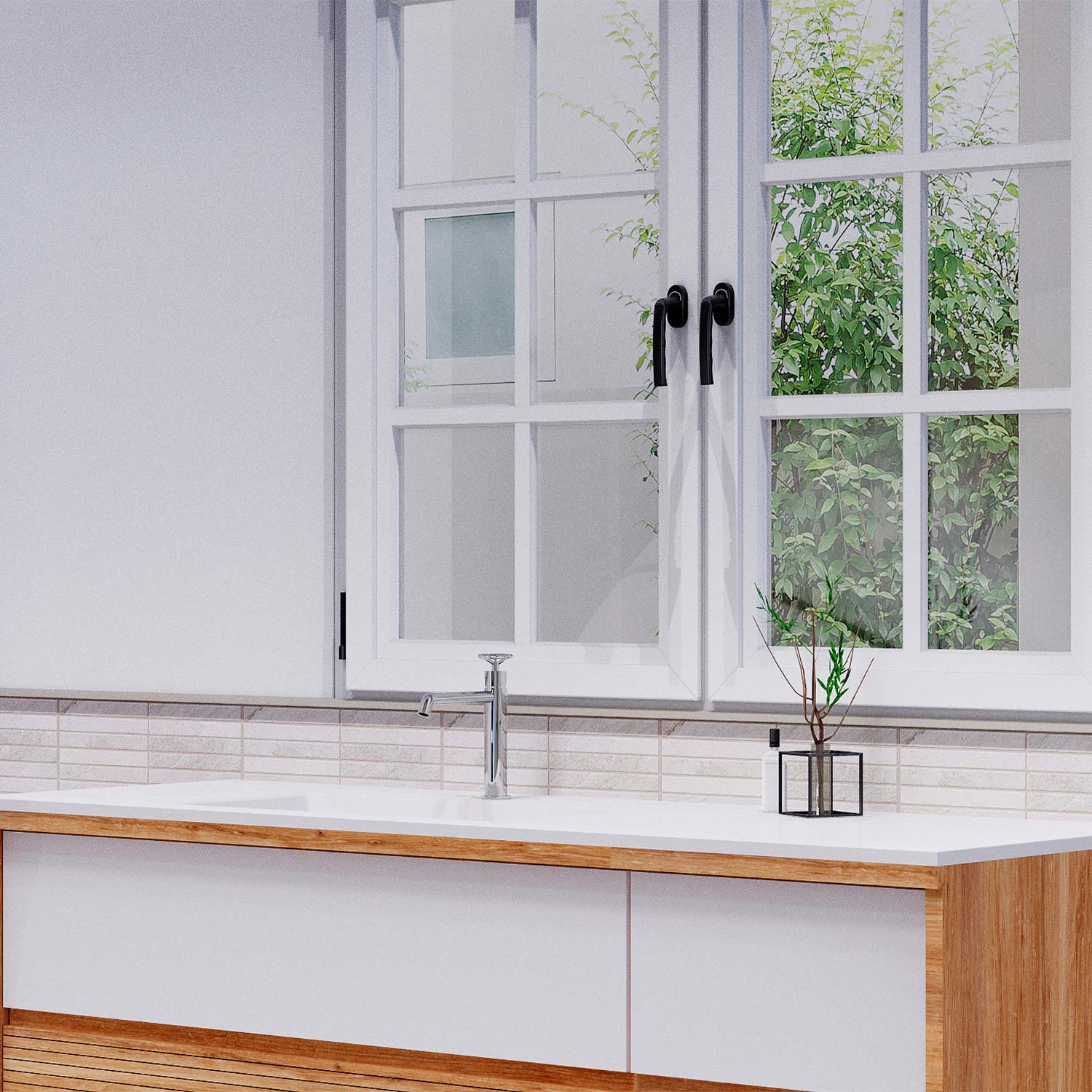 DAX Single Handle Bathroom Faucet (DAX-8010043)
