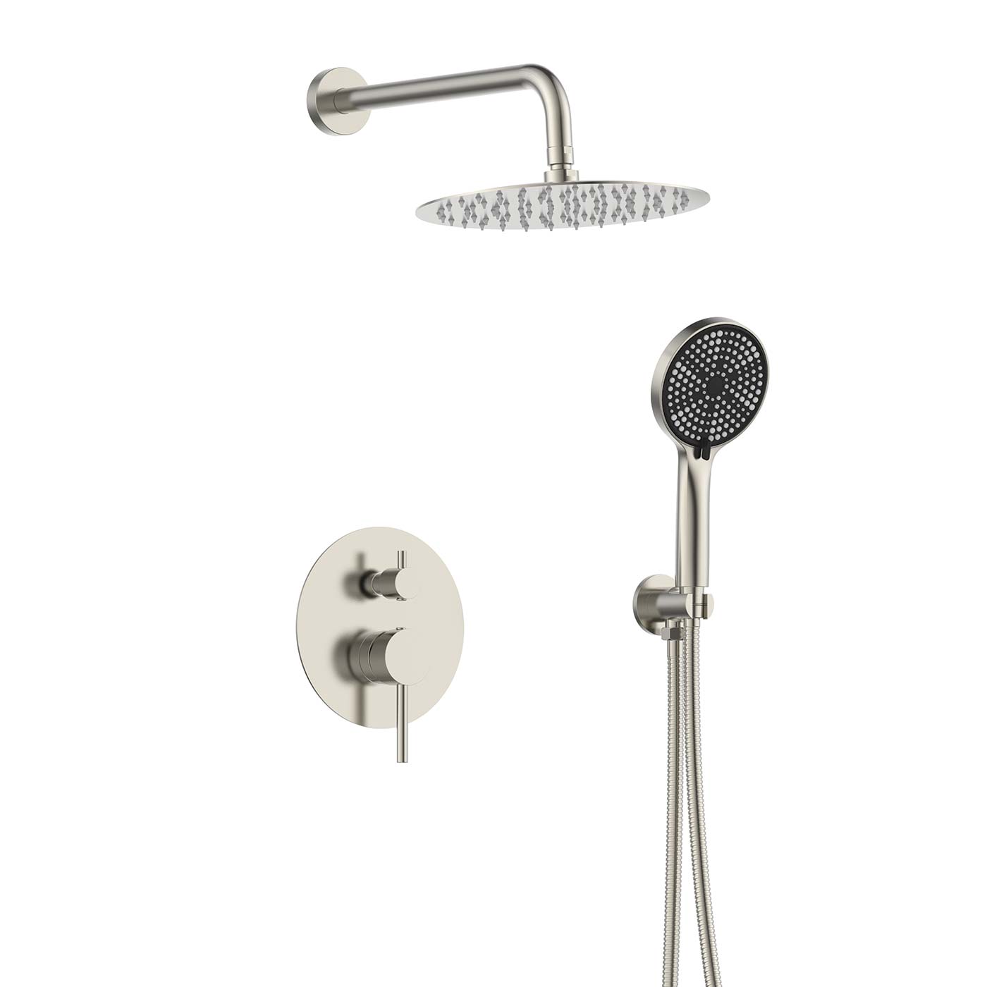 DAX Salerno Round Shower System with Hand Shower