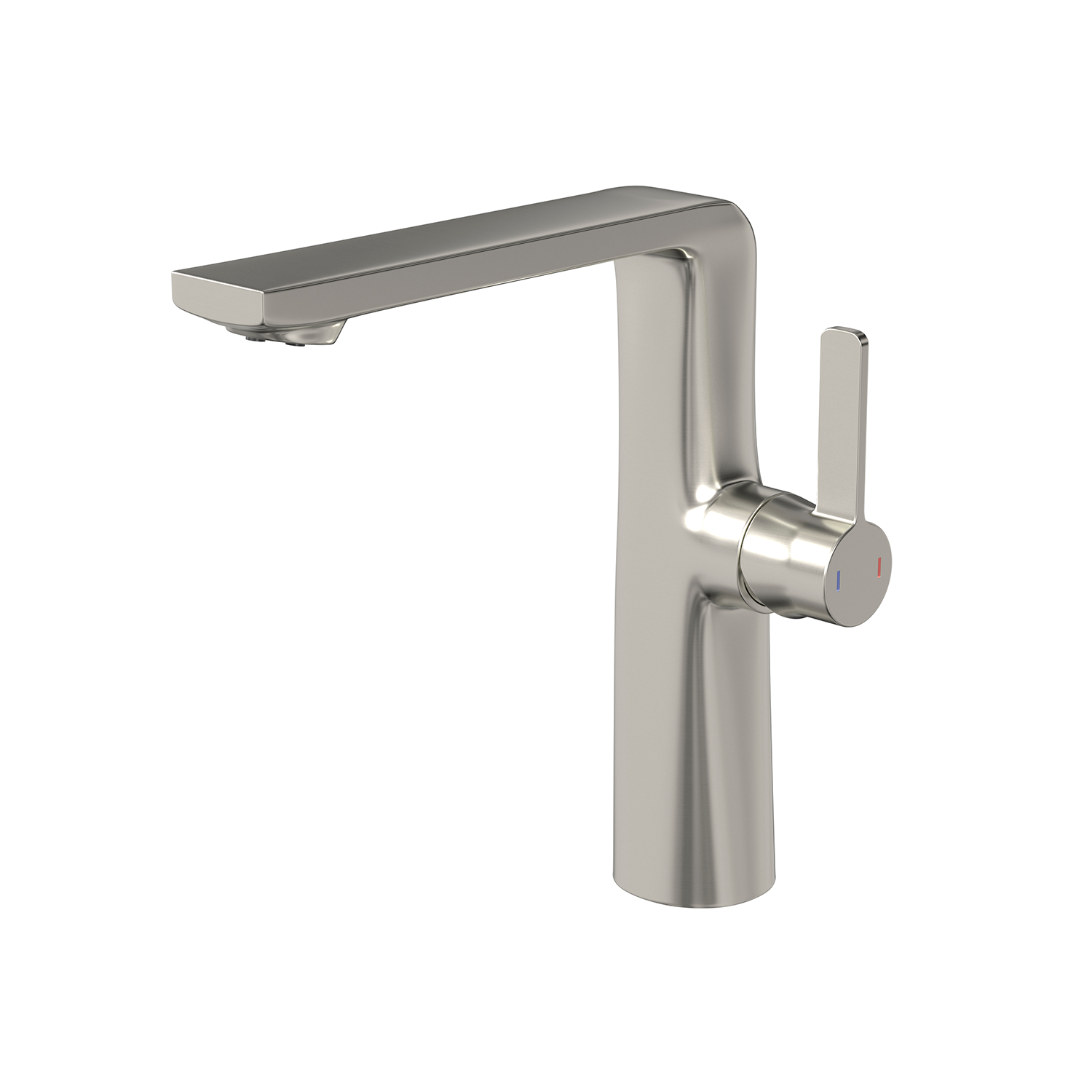 DAX Single Handle Bathroom Vessel Sink Faucet, Brass Body, Chrome Finish, Spout Height 8-3/4 Inches (DAX-8226A)